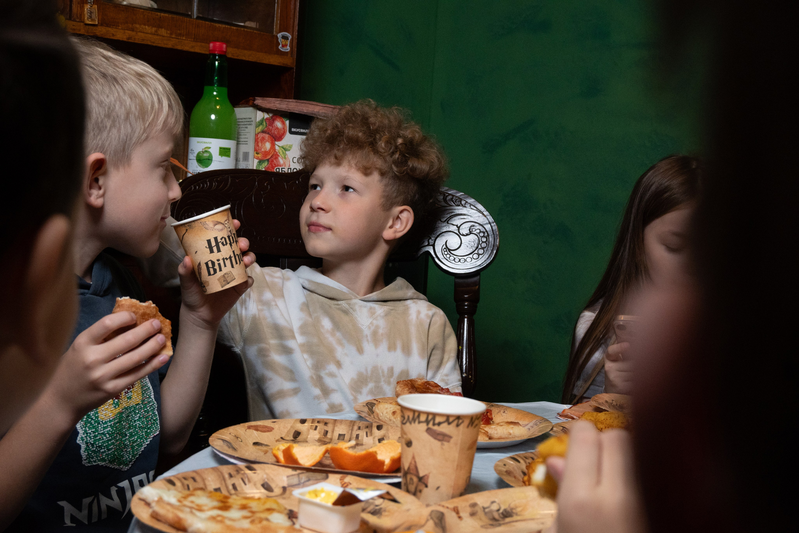 День рождения ребенка в «Подземелье Слизерин». Фотограф мероприятий в Москве