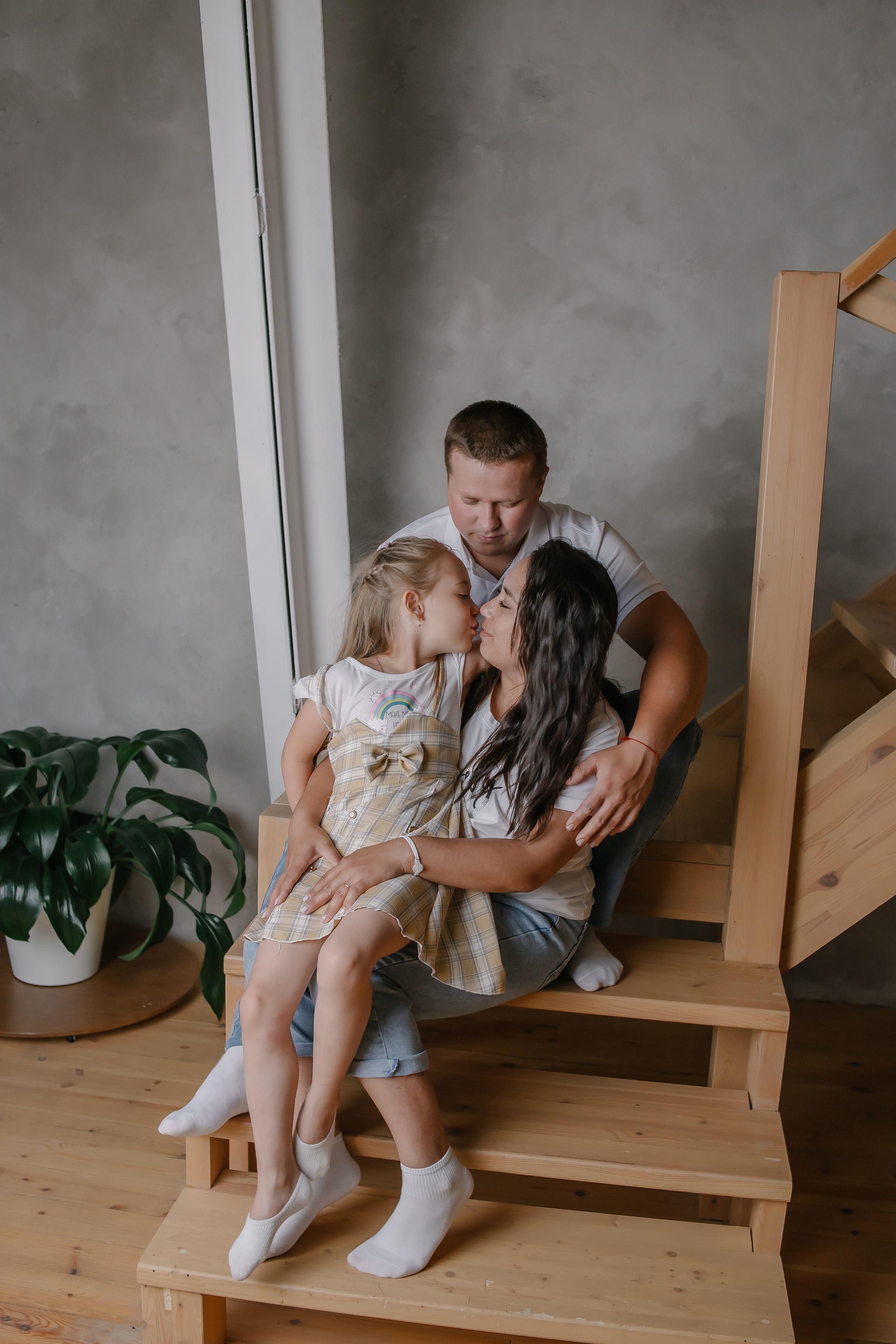 Лидия, Сергей и Валерия. Фотограф Регина Крикунова г. Красноярск