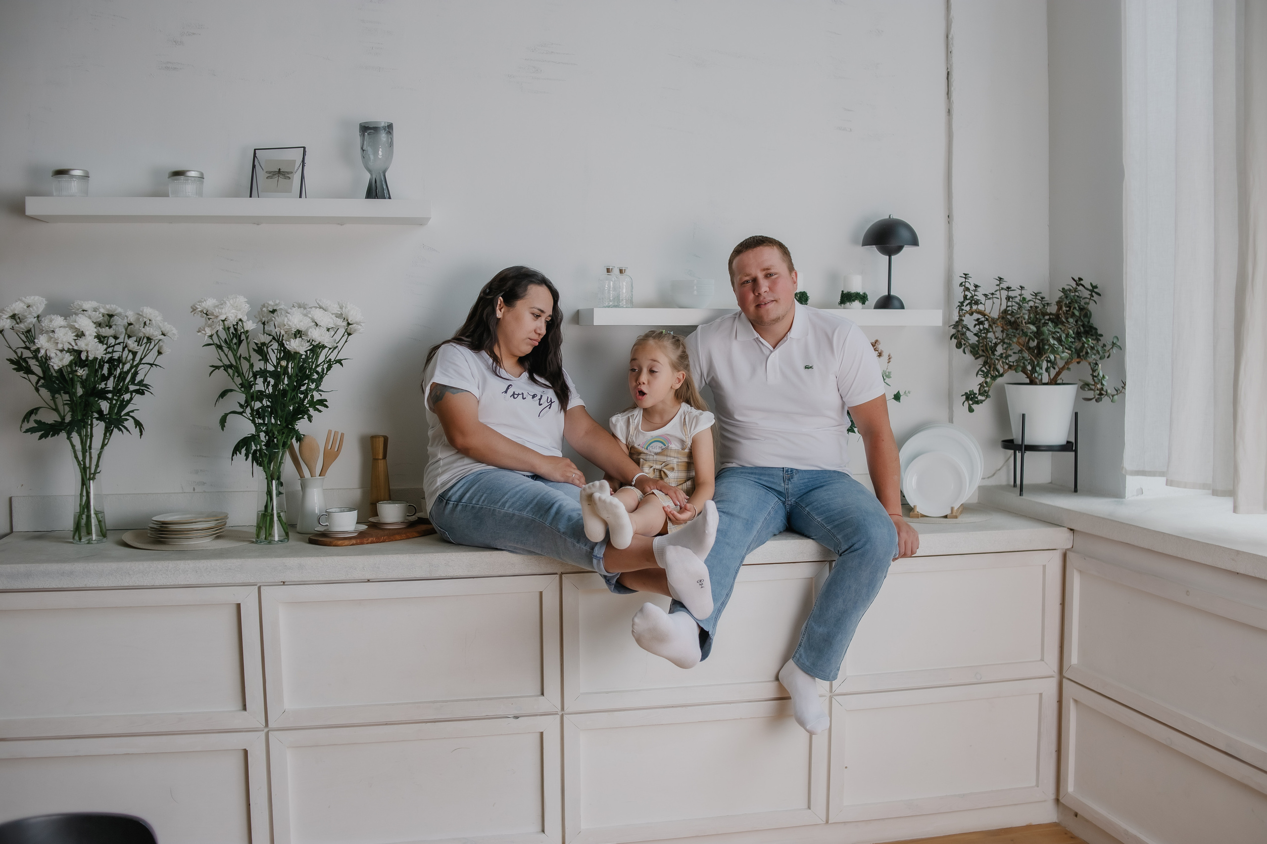 Лидия, Сергей и Валерия. Фотограф Регина Крикунова г. Красноярск