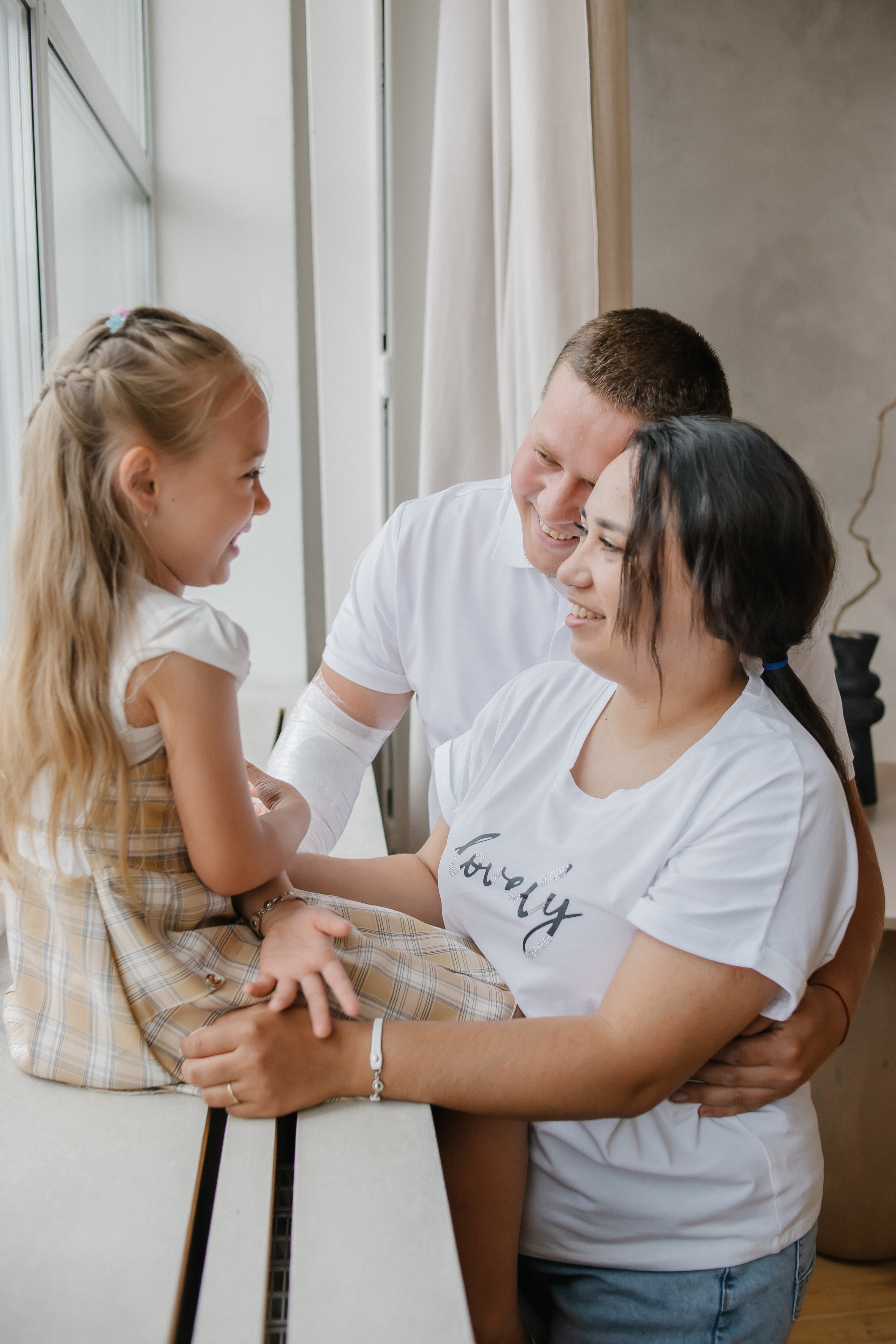 Лидия, Сергей и Валерия. Фотограф Регина Крикунова г. Красноярск