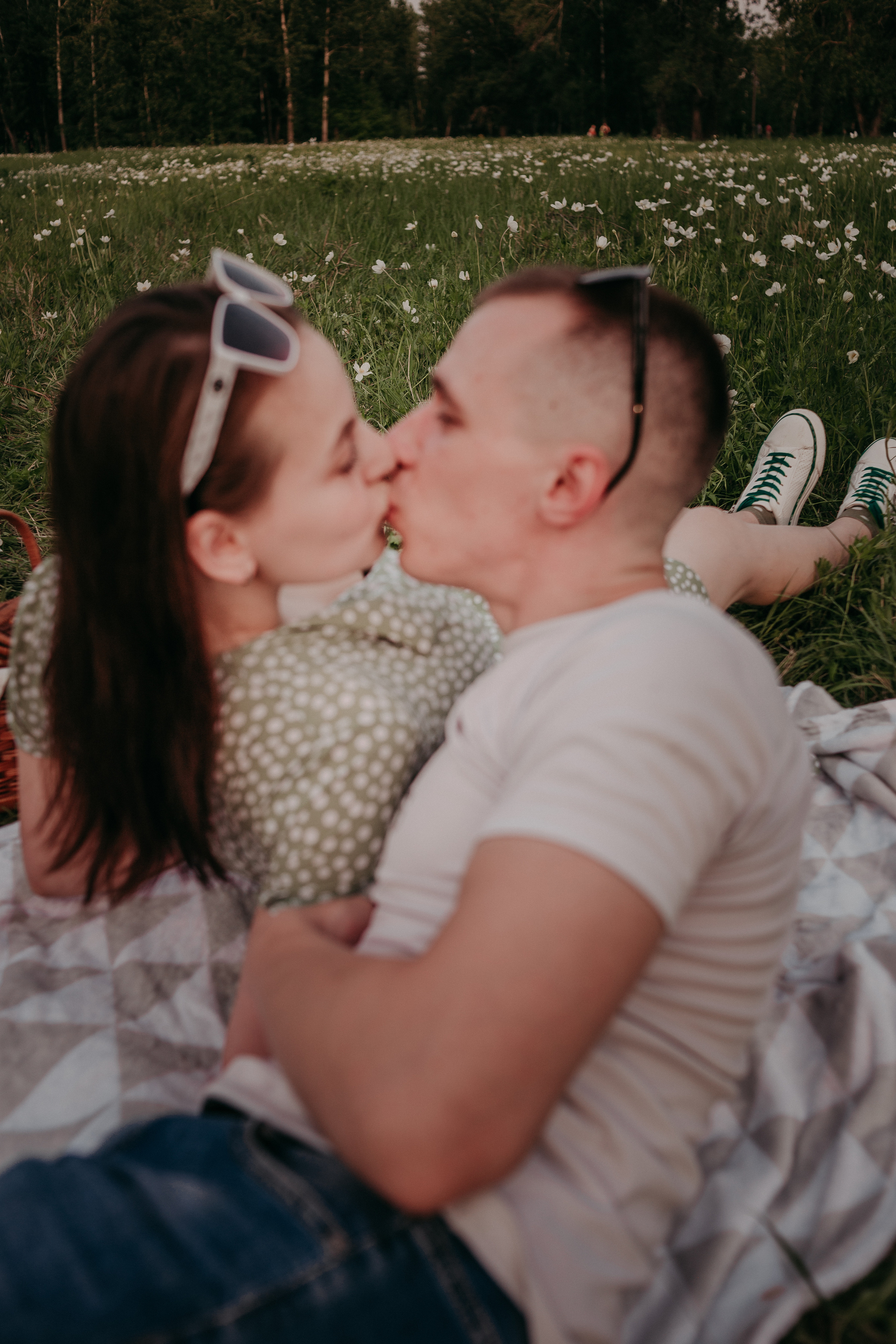 Сергей и Вера. Пикник на закате. Фотограф Регина Крикунова г. Красноярск