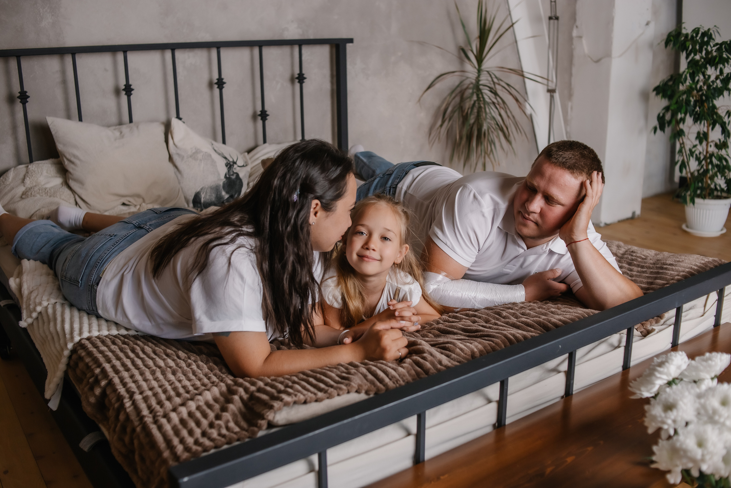 Лидия, Сергей и Валерия. Фотограф Регина Крикунова г. Красноярск