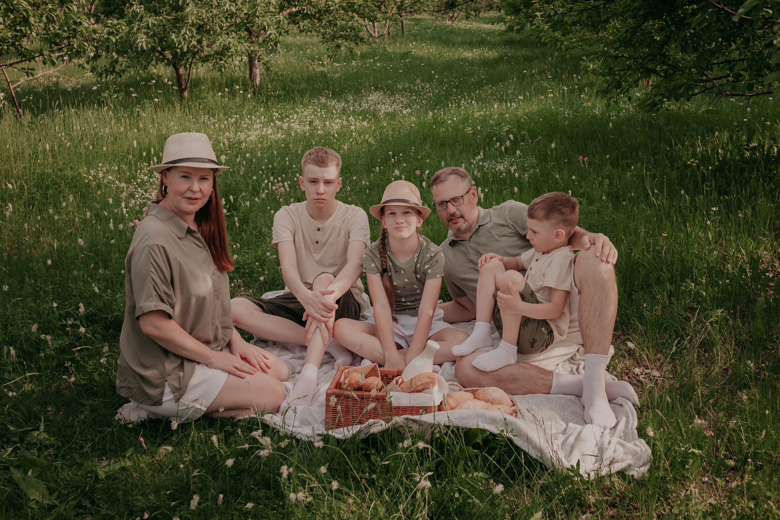 Семейный пикник. Фотограф Регина Крикунова г. Красноярск