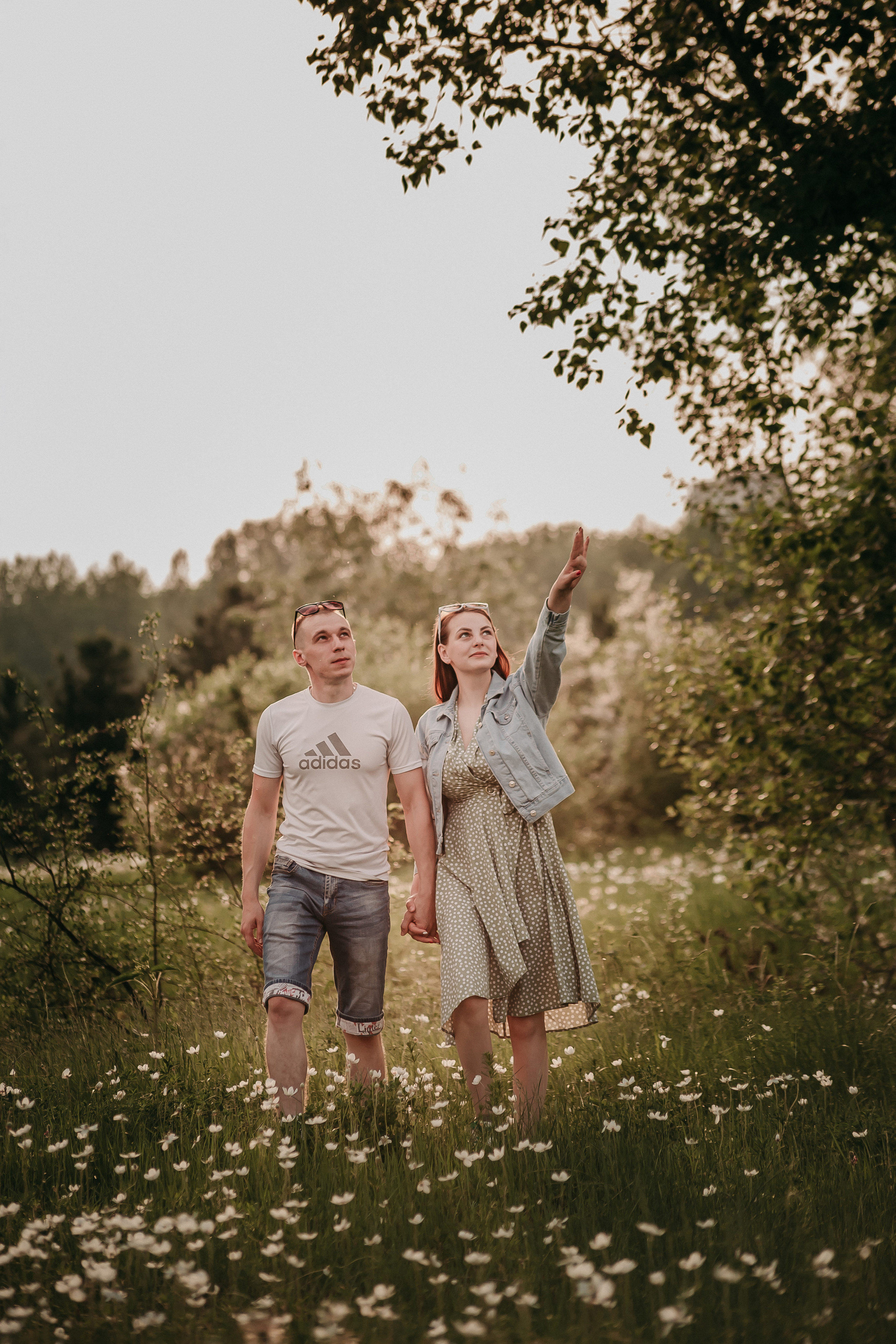 Сергей и Вера. Пикник на закате. Фотограф Регина Крикунова г. Красноярск