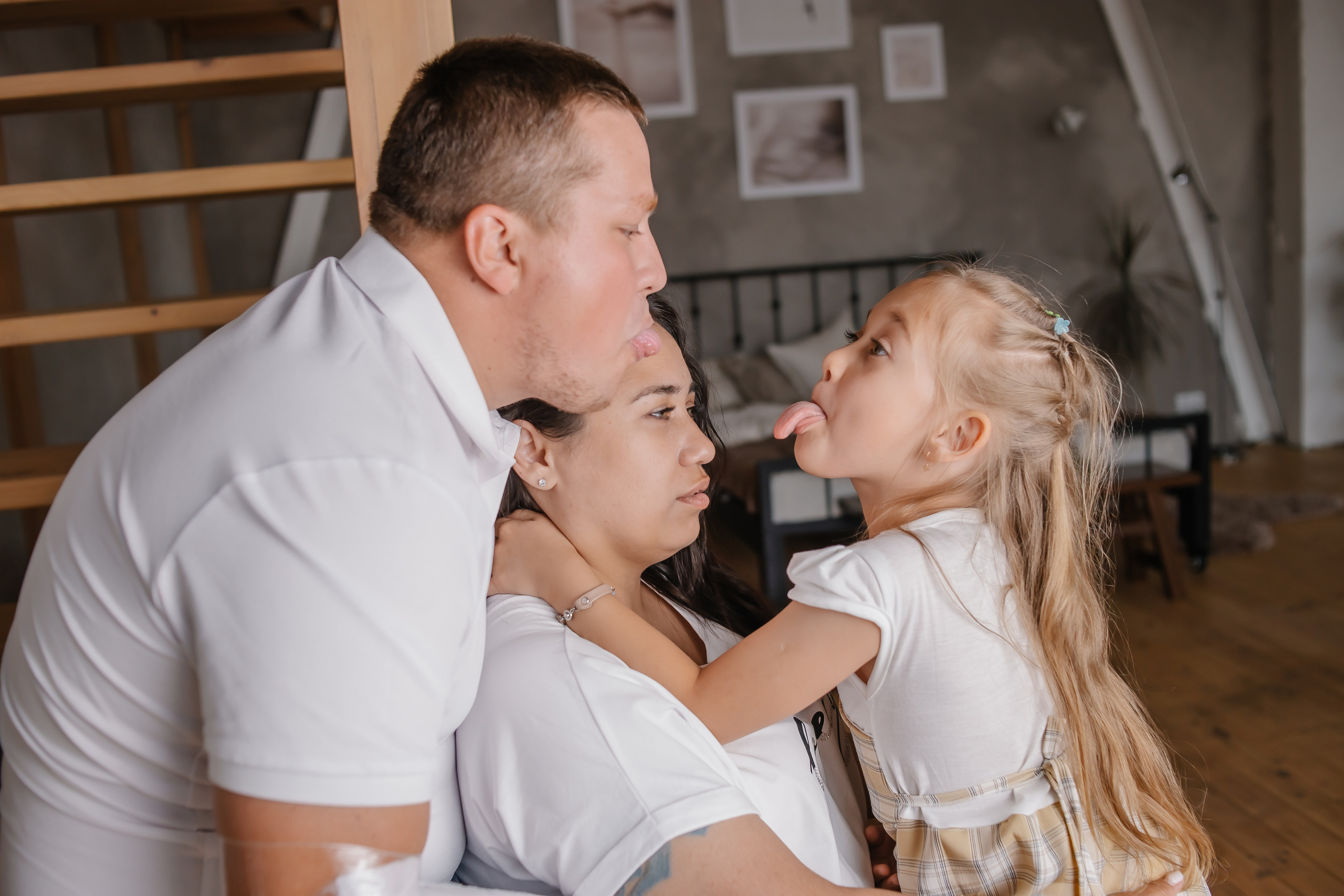 Лидия, Сергей и Валерия. Фотограф Регина Крикунова г. Красноярск