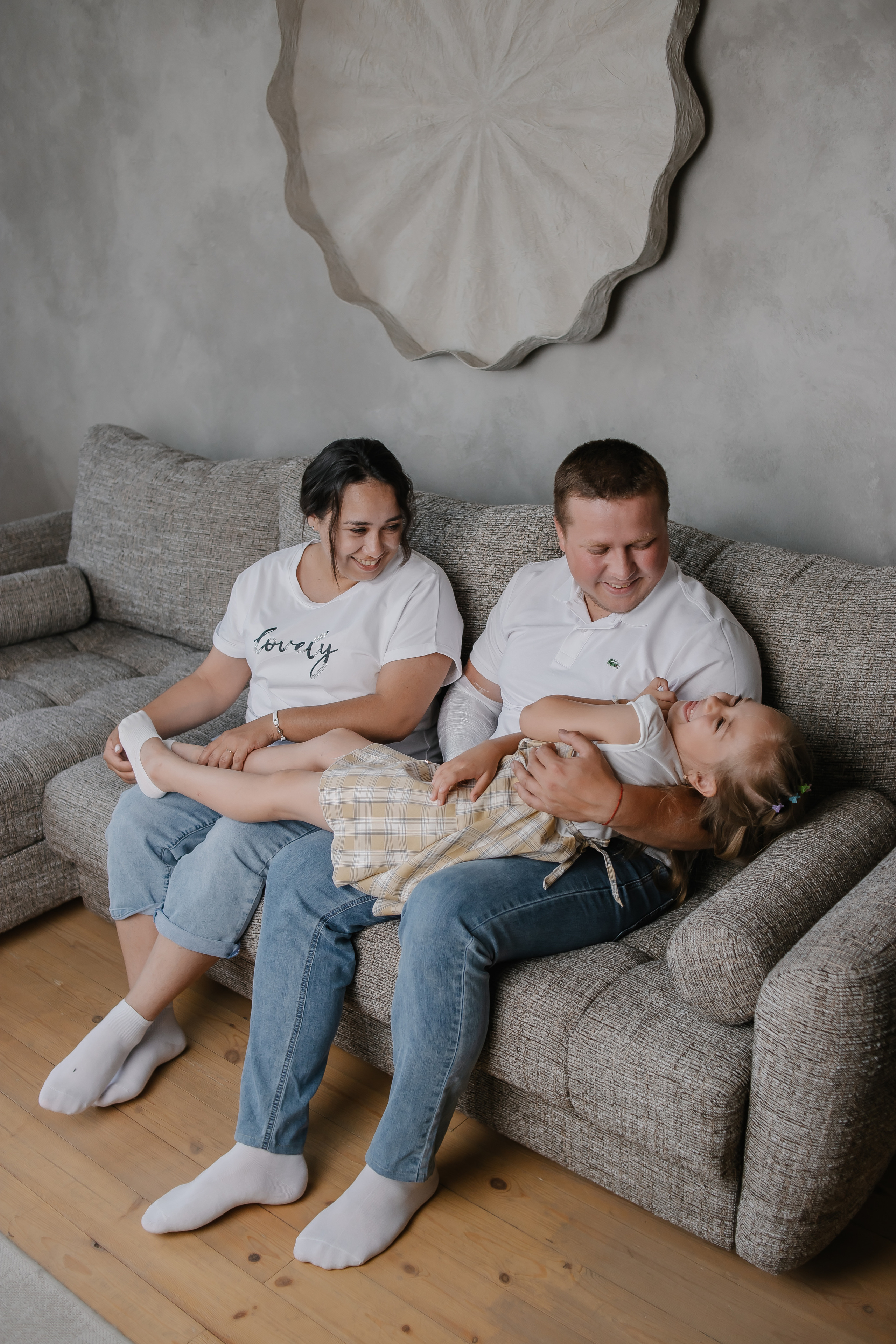 Лидия, Сергей и Валерия. Фотограф Регина Крикунова г. Красноярск