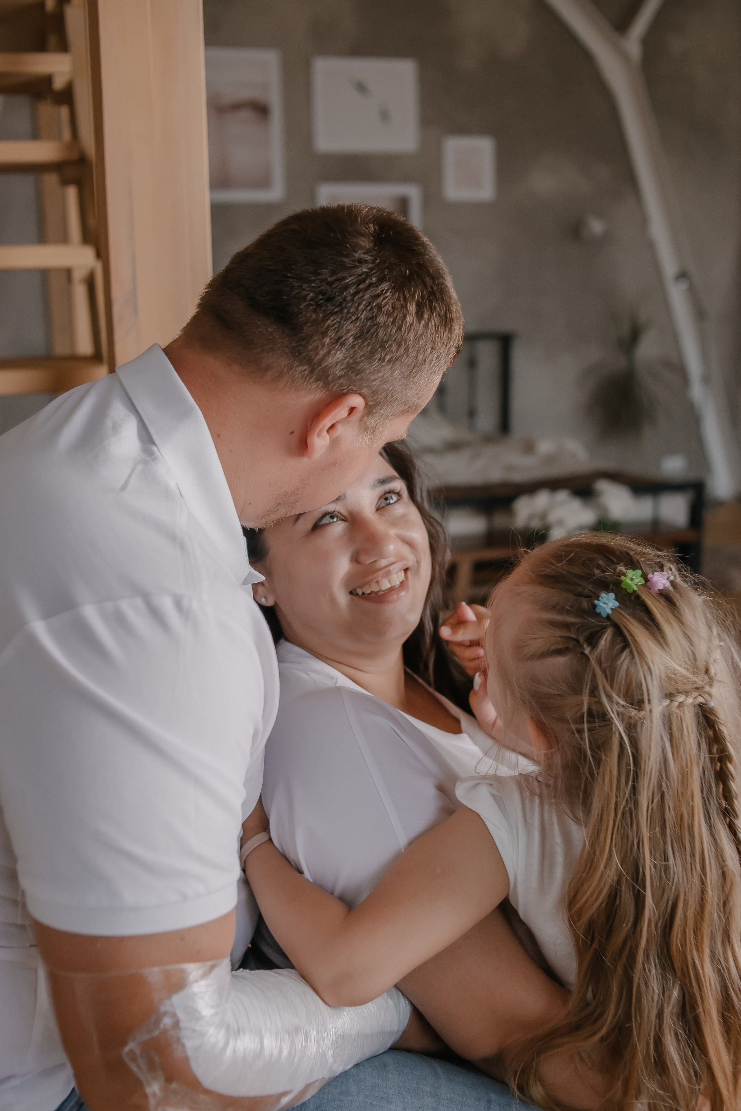 Лидия, Сергей и Валерия. Фотограф Регина Крикунова г. Красноярск