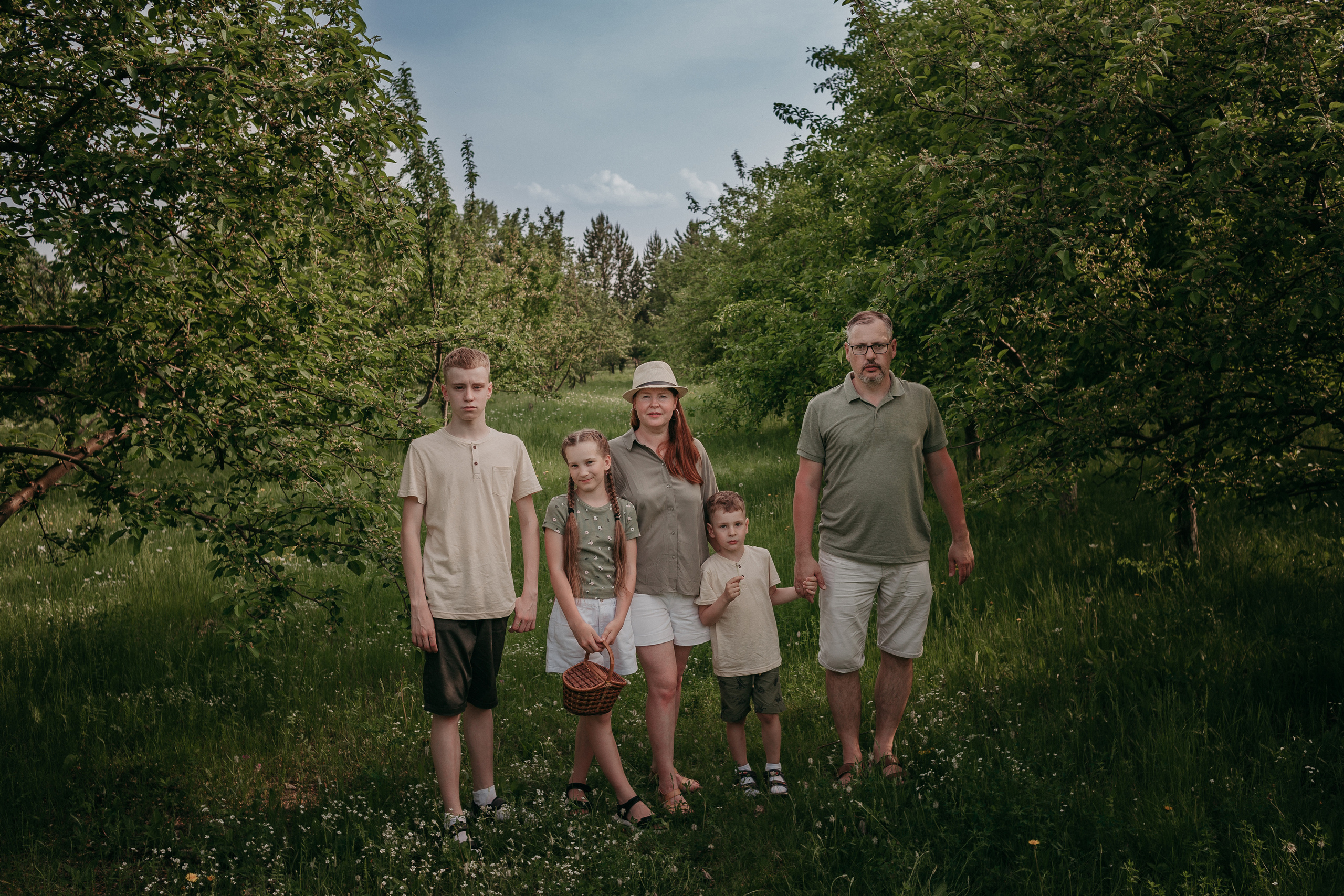 Семейный пикник. Фотограф Регина Крикунова г. Красноярск