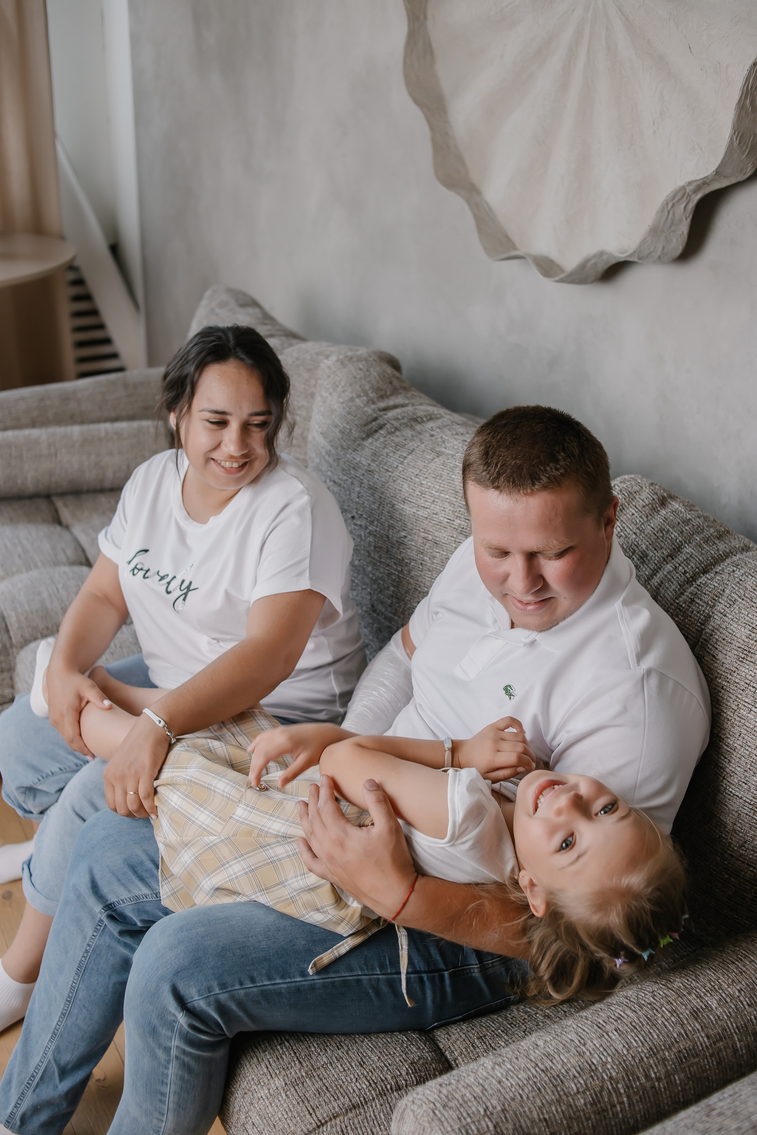 Лидия, Сергей и Валерия. Фотограф Регина Крикунова г. Красноярск