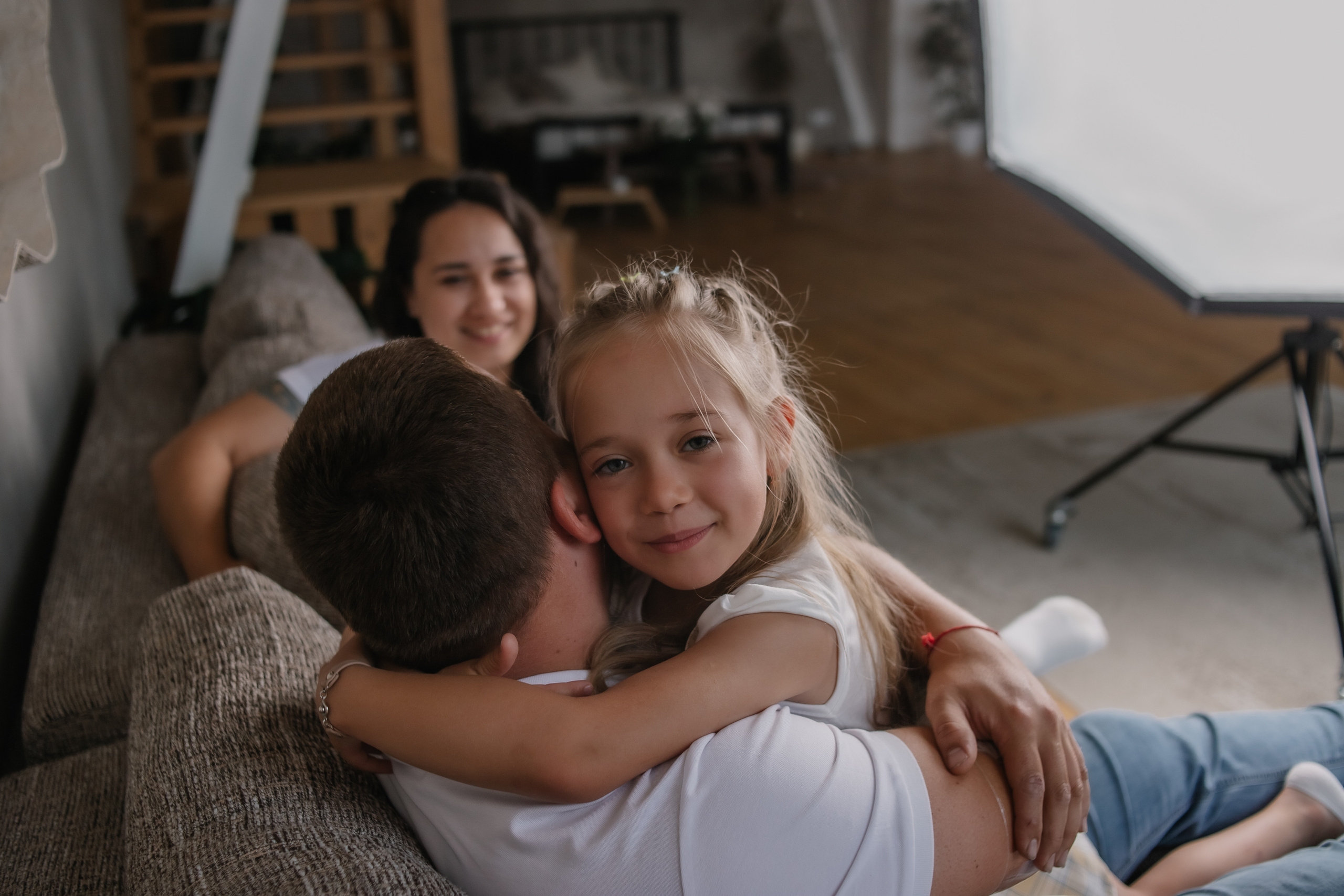 Лидия, Сергей и Валерия. Фотограф Регина Крикунова г. Красноярск