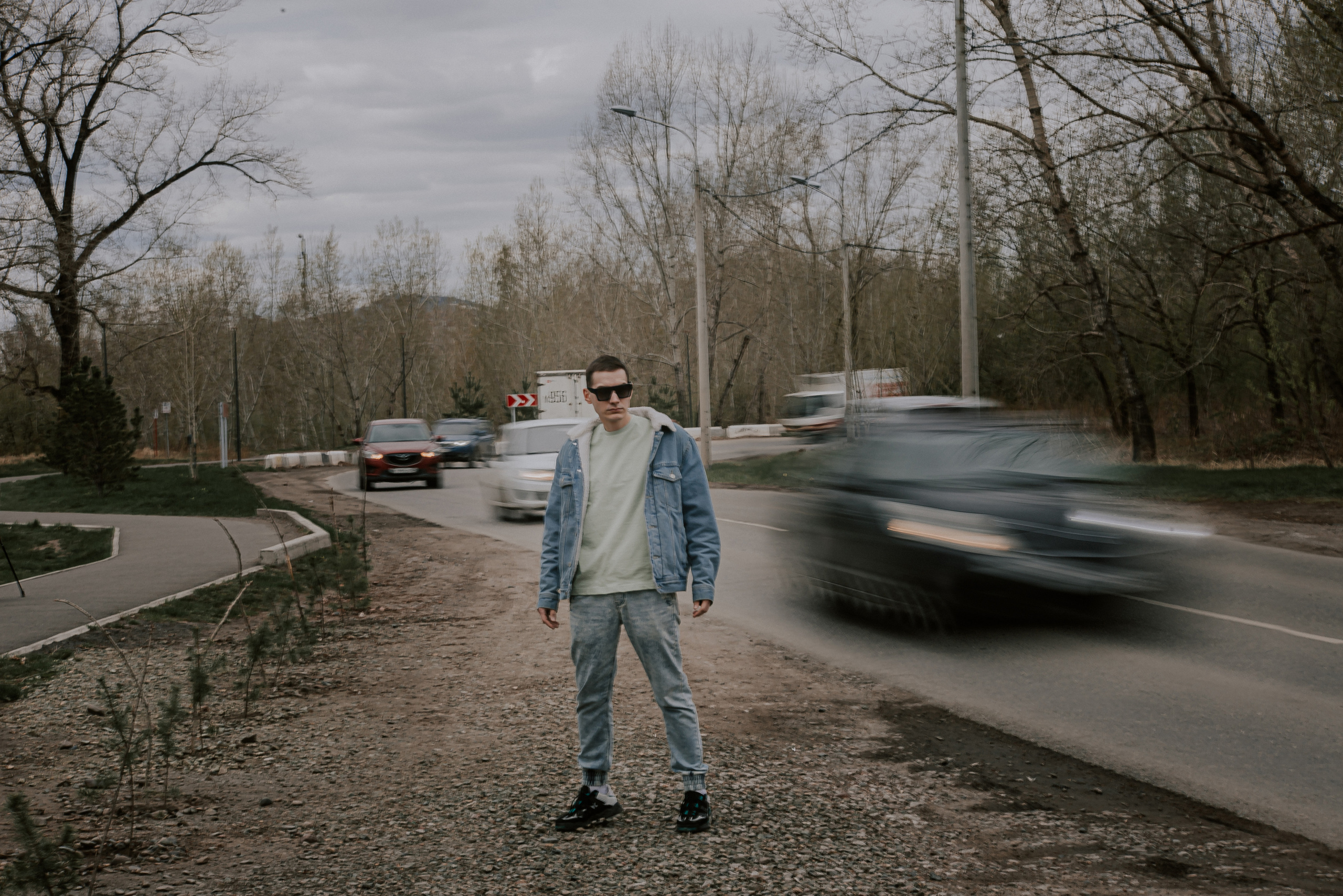 Евгений. Съёмка с автомобилем. Фотограф Регина Крикунова г. Красноярск