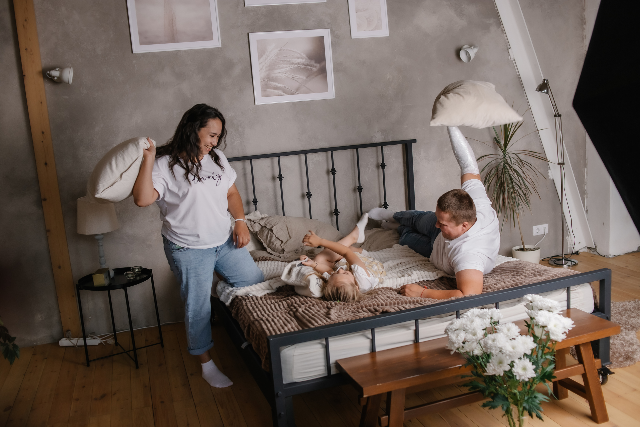 Лидия, Сергей и Валерия. Фотограф Регина Крикунова г. Красноярск