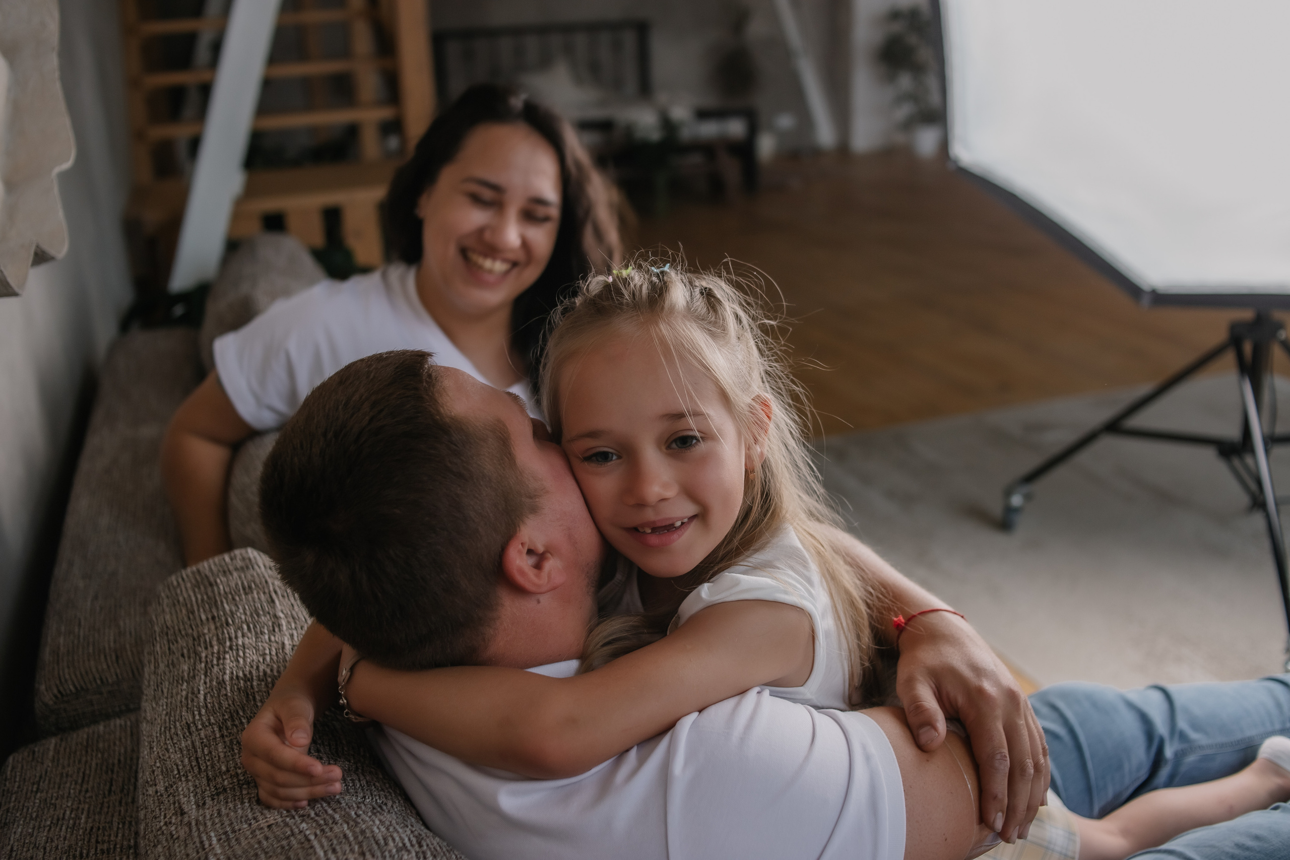 Лидия, Сергей и Валерия. Фотограф Регина Крикунова г. Красноярск