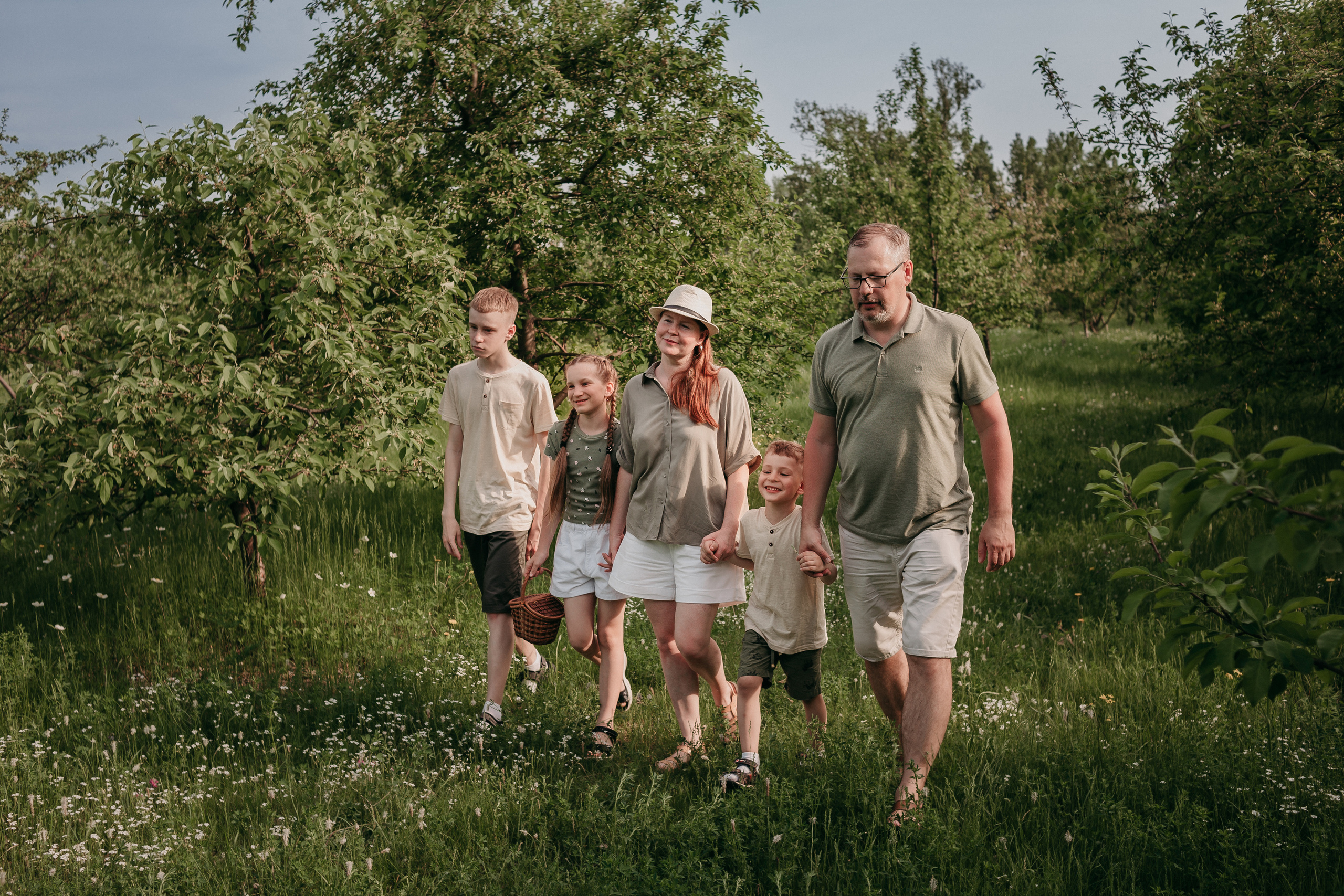 Семейный пикник. Фотограф Регина Крикунова г. Красноярск