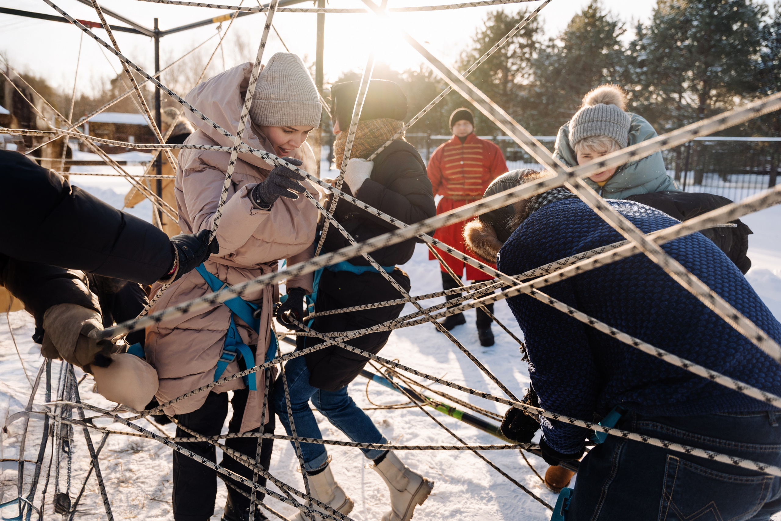 Зимние игры. Свадебный и семейный фотограф Ксения Ржевская (Митрохина)