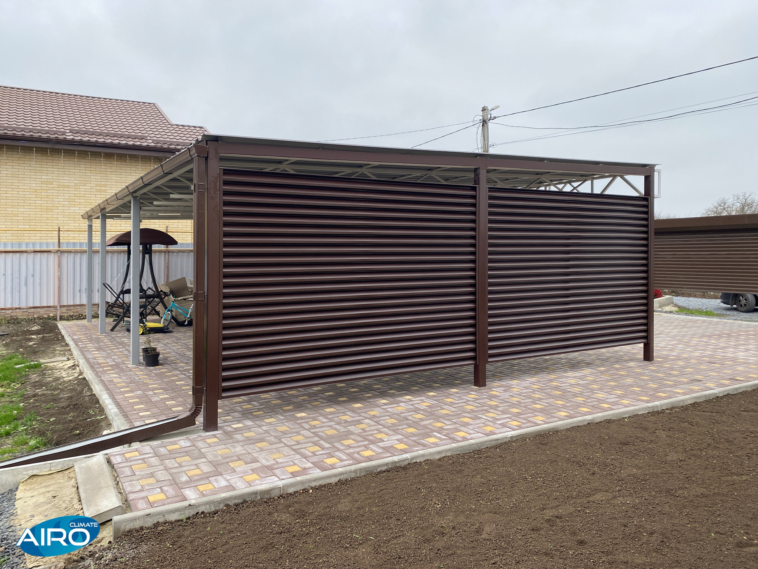 AIRO-HZ. Заборы-жалюзи. Производство и монтаж