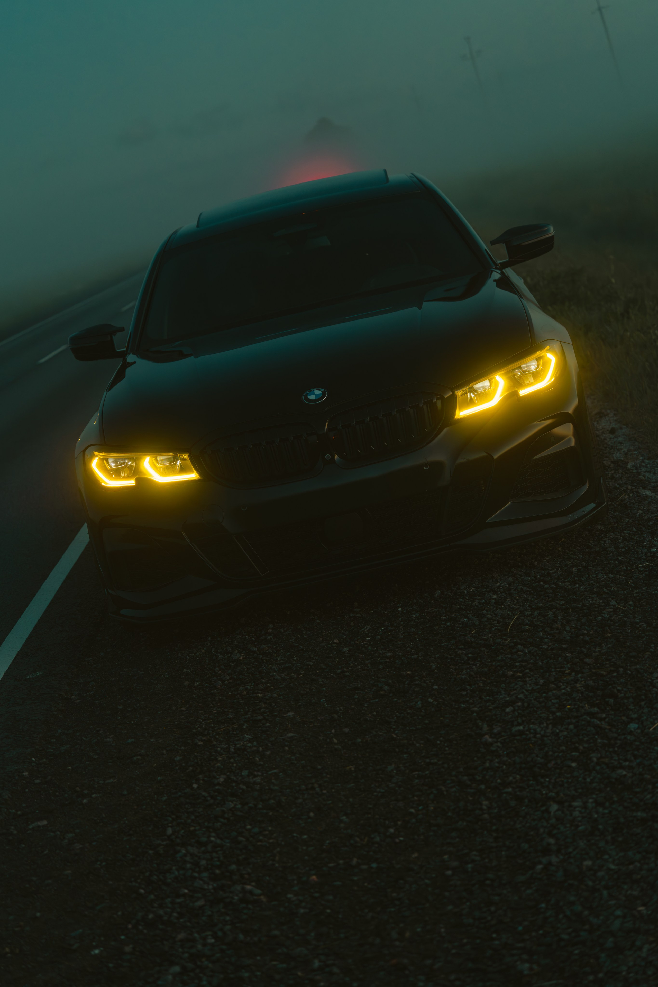 BMW 3 Series Night ed. Автомобильный фотограф в Санкт-Петербурге