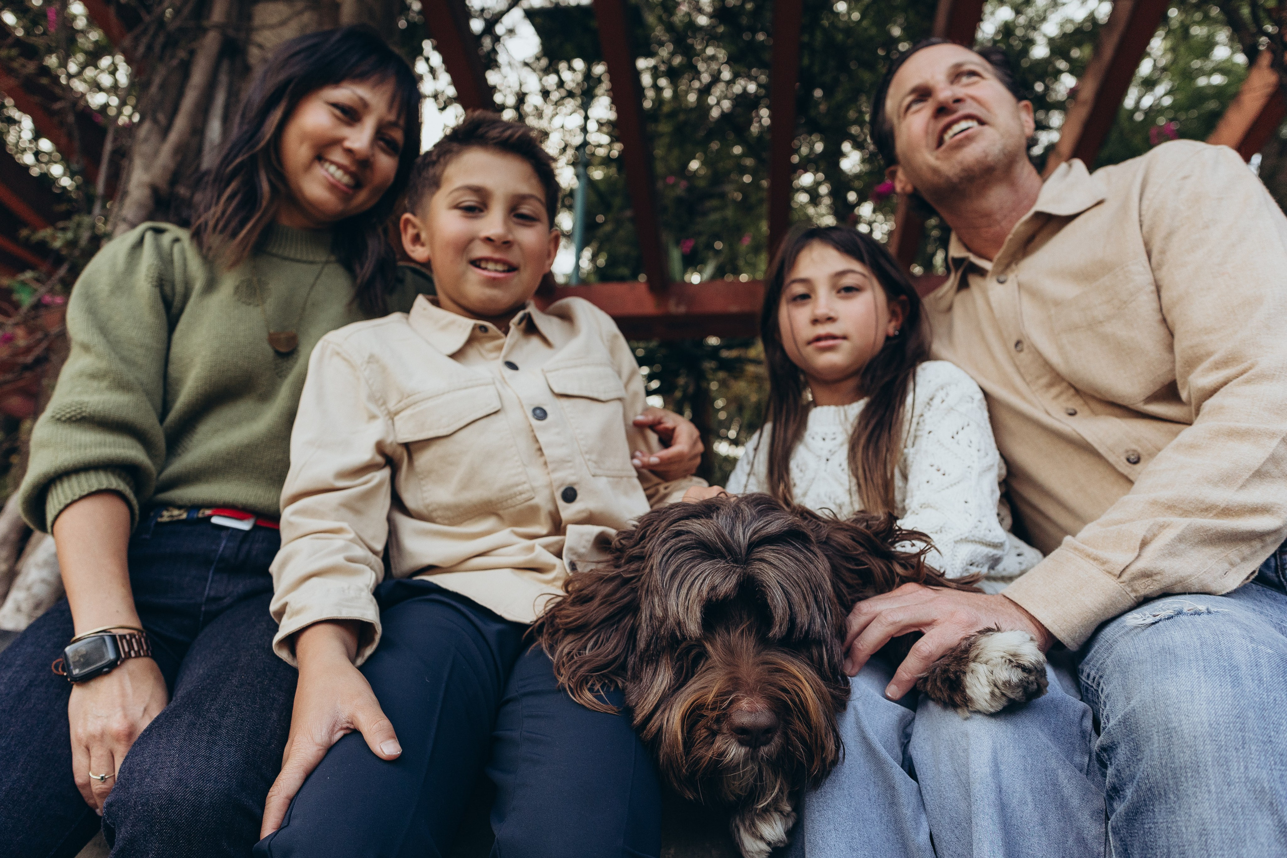 Атена, Роберт, Рави, Найа и Тахин. Irina Krokhaleva. Family & couple photographer in Yekaterinburg, Russia