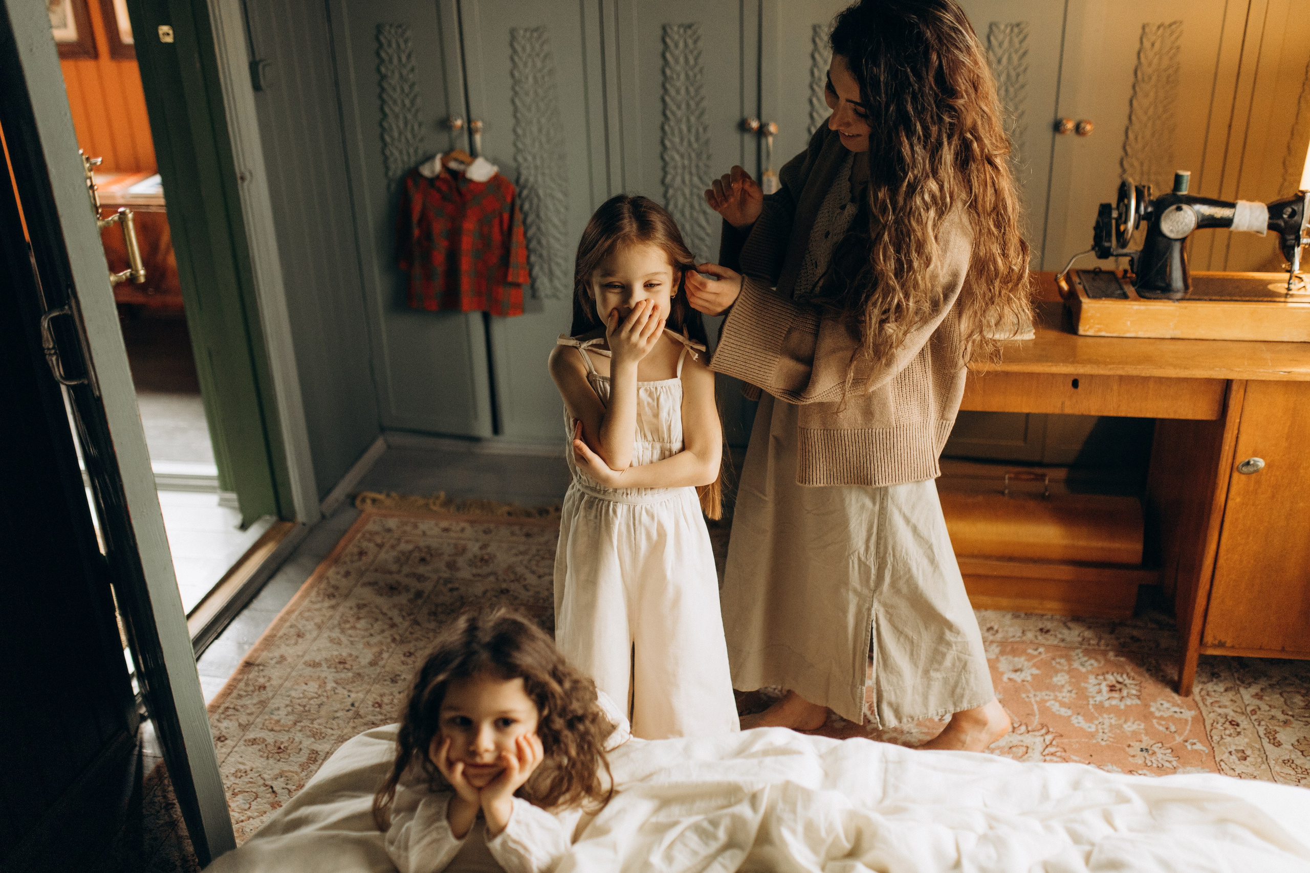 Вика Николь и Эмилия. Семейный фотограф в Москве Алина Савченко