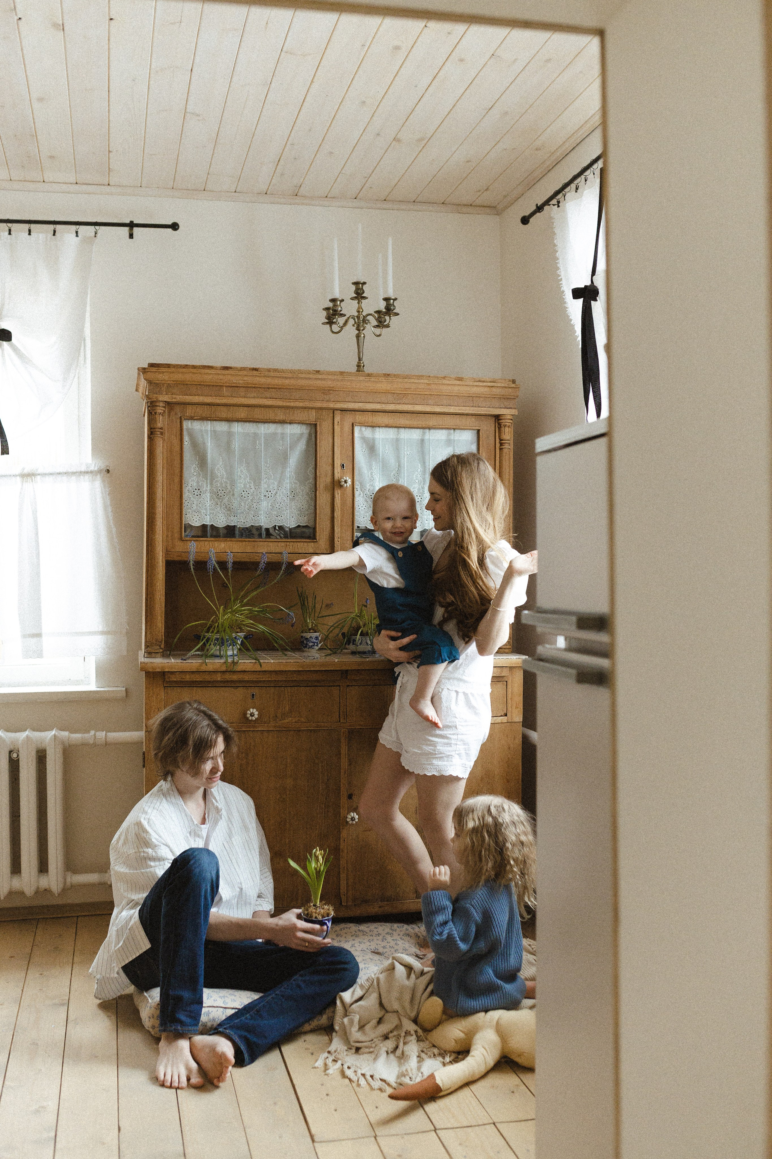 Смех слёзы и сырники. Семейный фотограф в Москве Алина Савченко