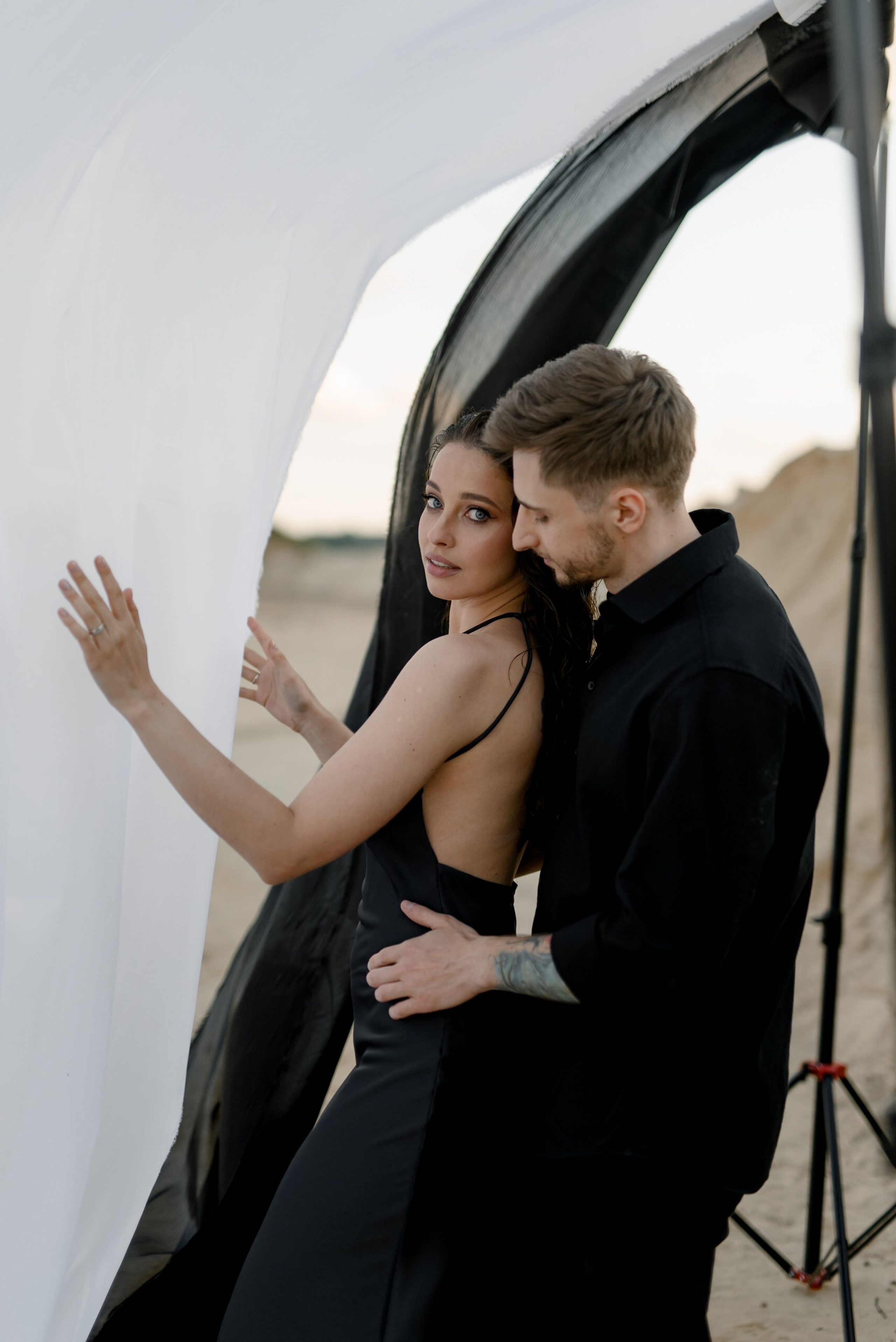 Love Story в песках. Свадебный фотограф в Минске Минчукова Анна