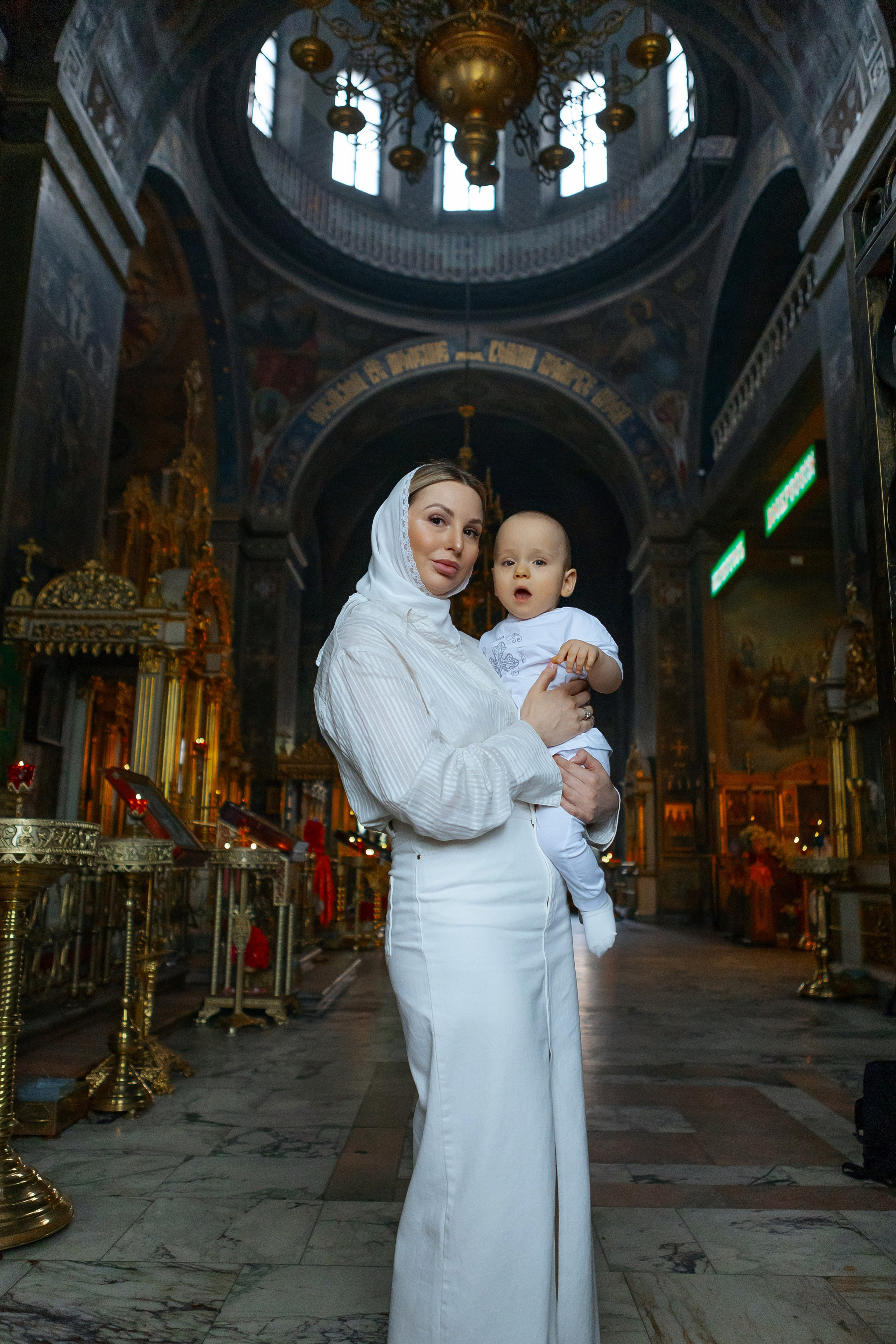 Крещение Даниила. Семейный и детский фотограф в Москве Александра Мак