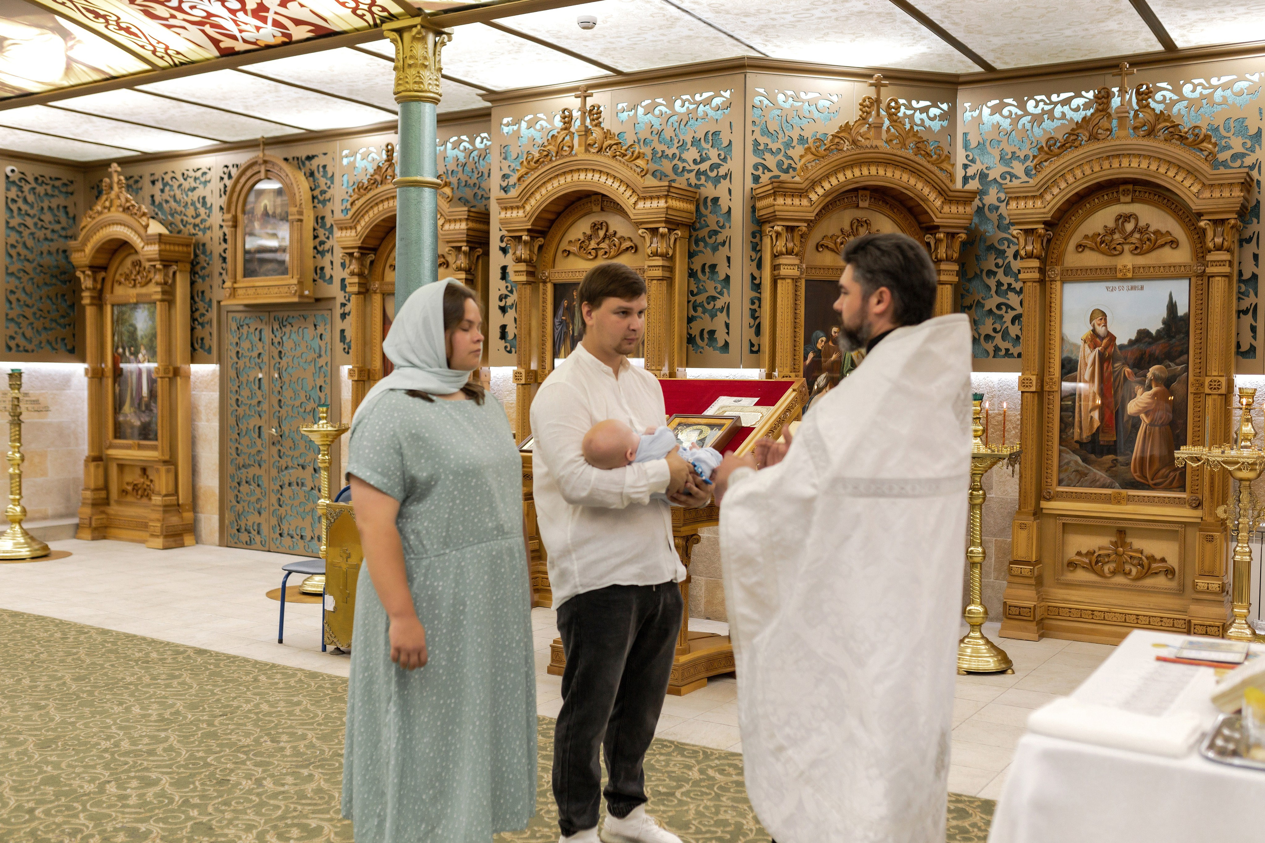 Таинство Крещения Мирона. Свадебный и Семейный Фотограф в Краснодаре