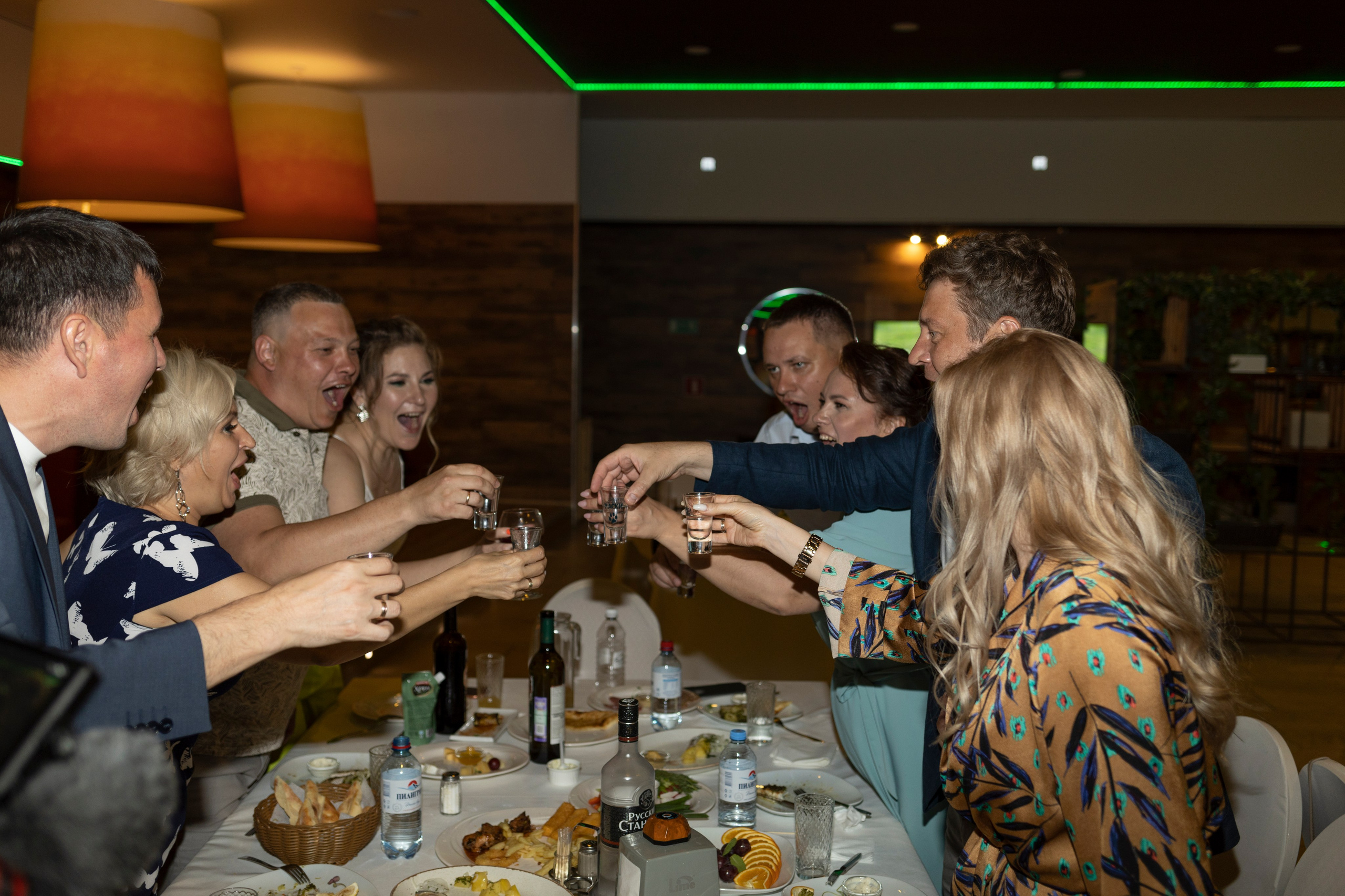 Репортаж свадебного вечера. Свадебный фотограф Александра Попова