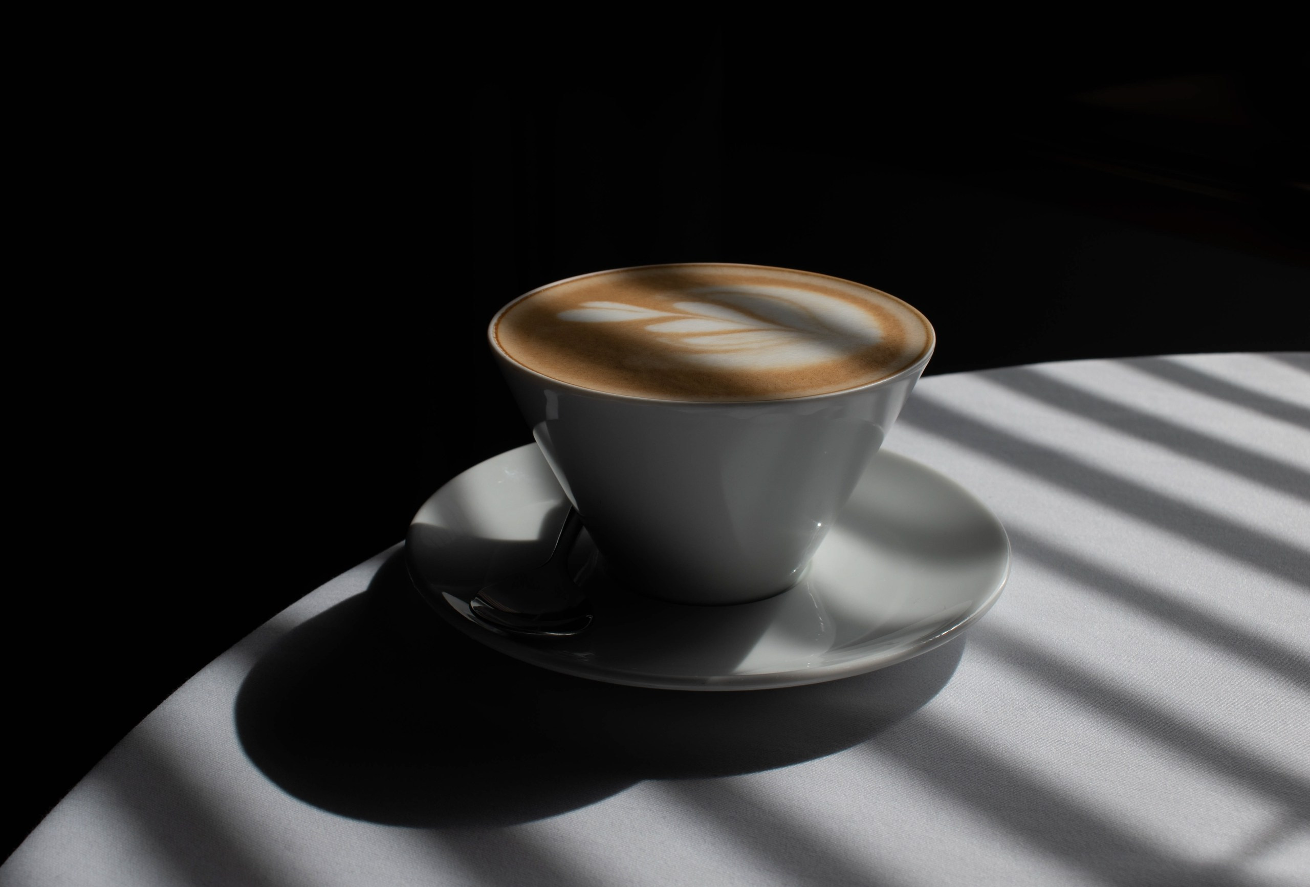 Кофейное меню для ресторана «Море»