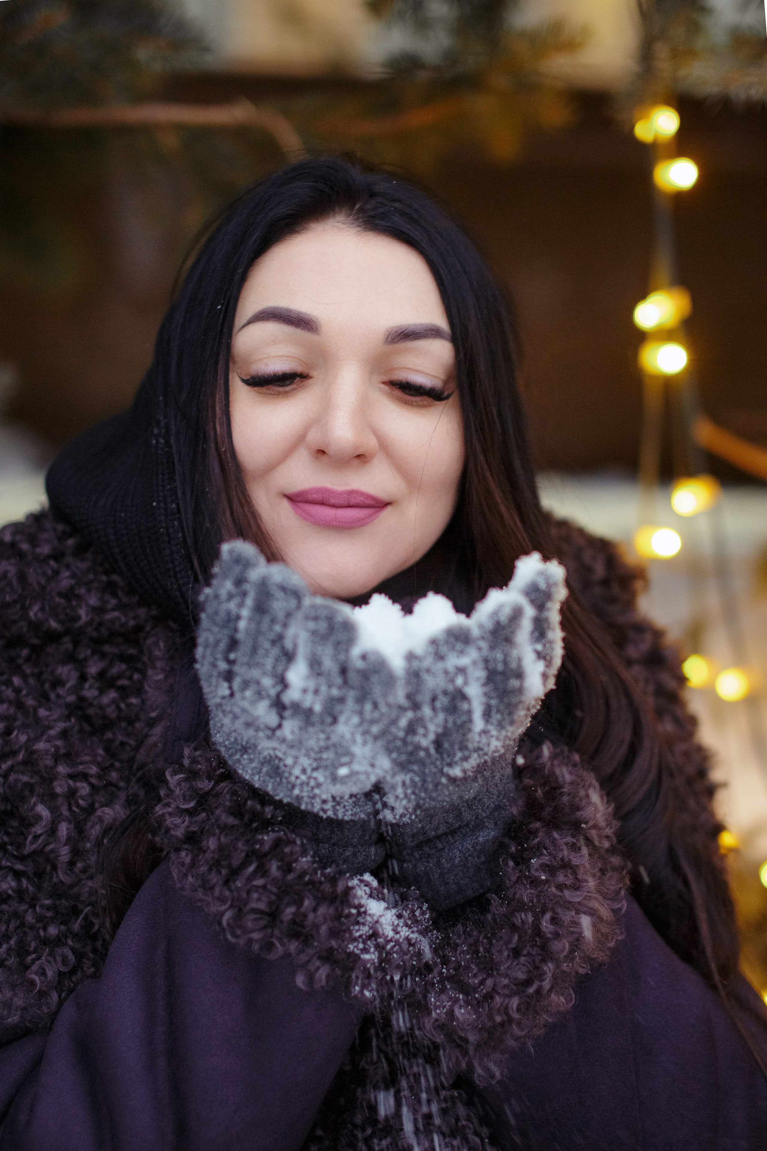 Прогулка в Рождество. Семейный и художественный фотограф в Тюмени Юлия Логинова