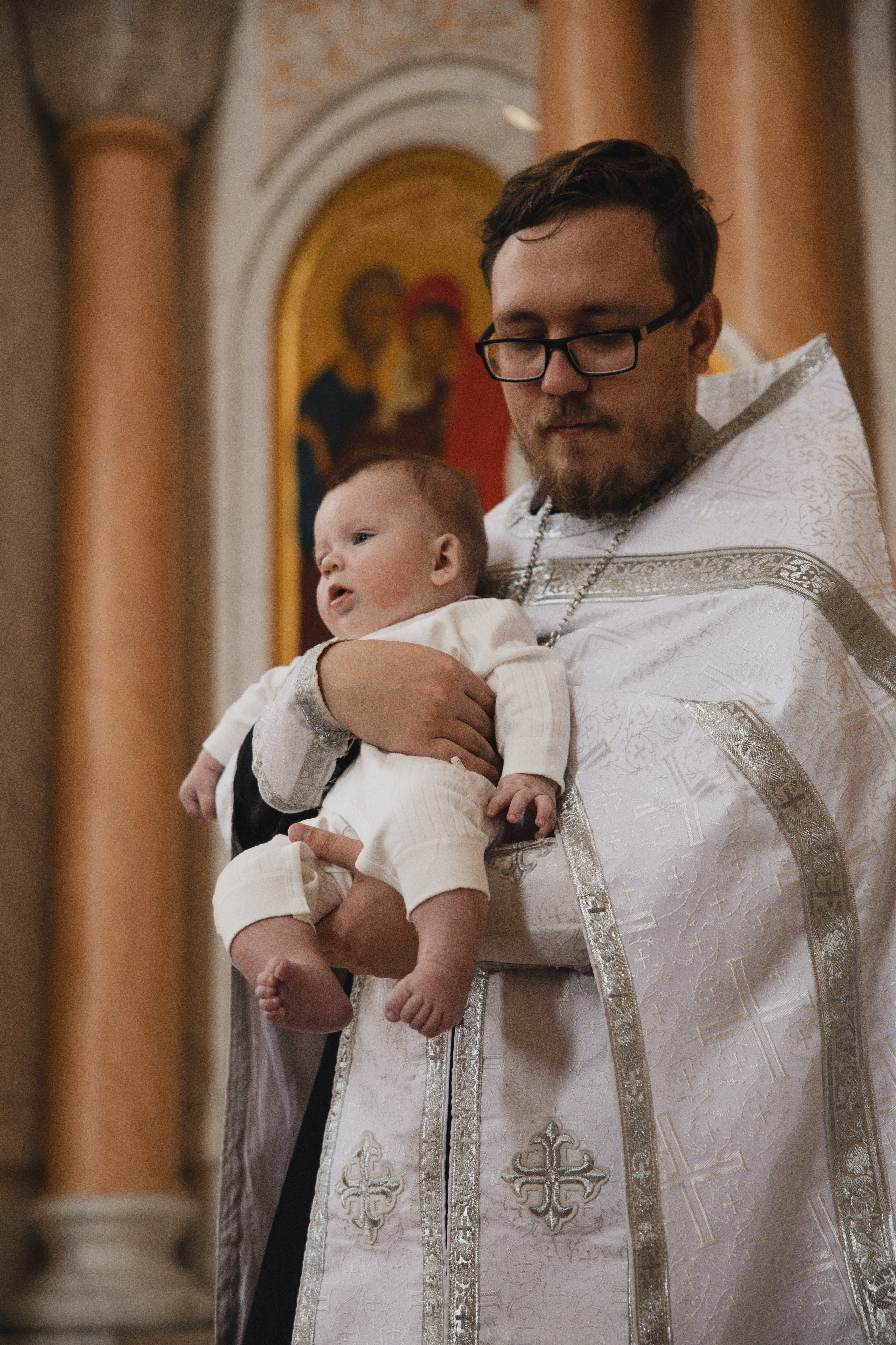Крещение Кирюши. Фотограф Ломакина Анастасия