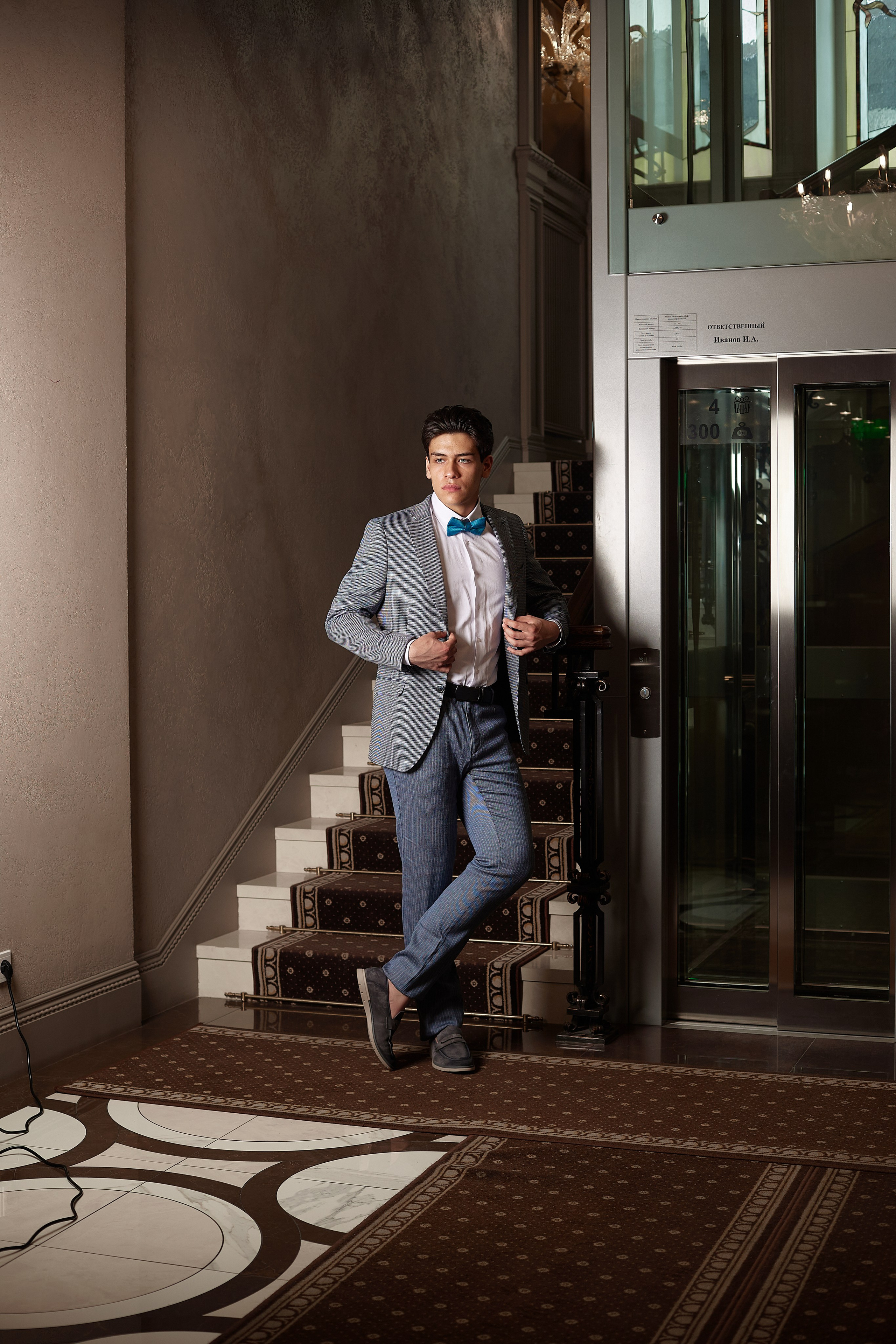 Журнал «Свадебный салон». Магазин мужской одежды Mister. Виктория Ларина — Портретный профессиональный фотограф в Иркутске