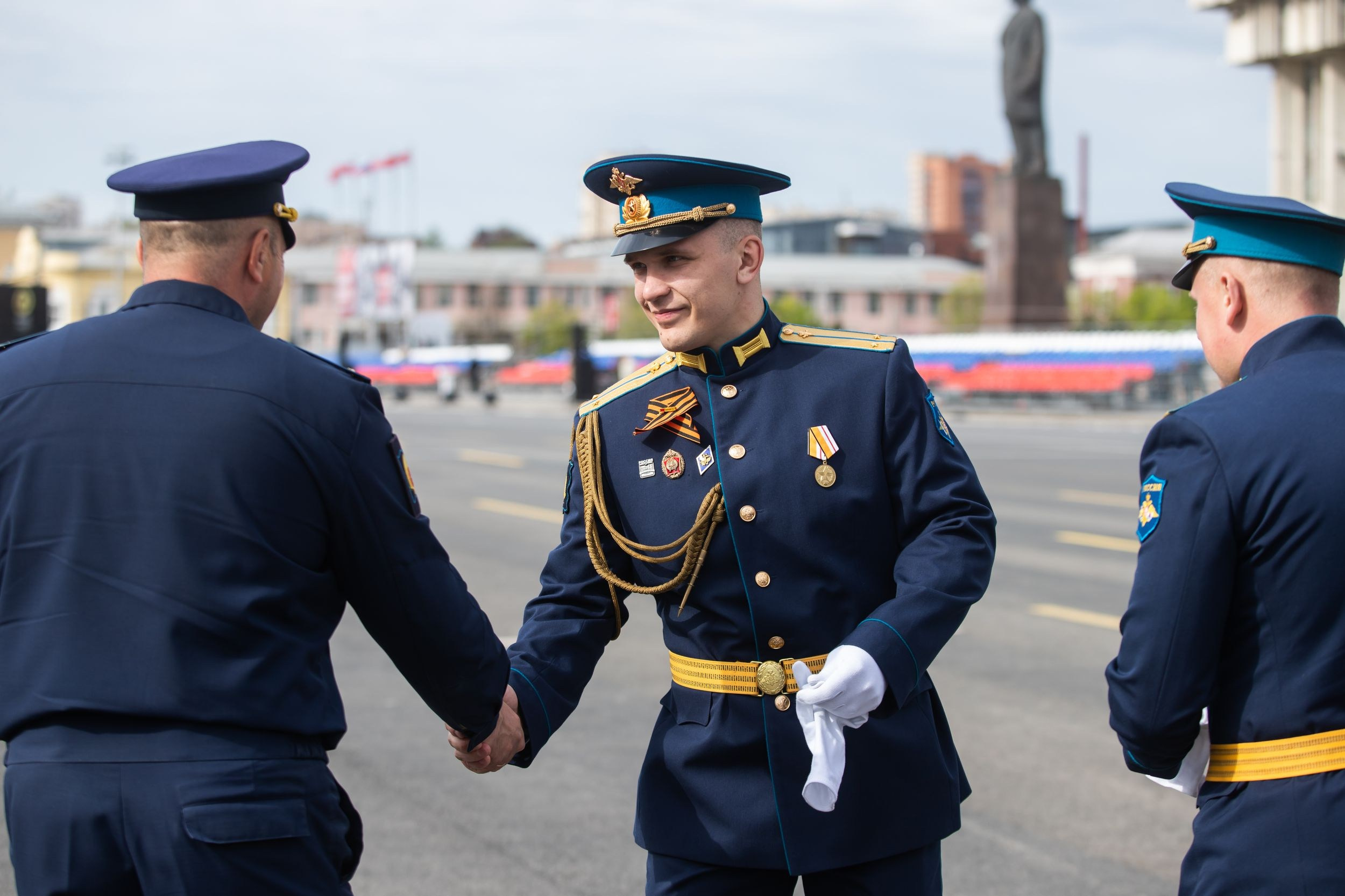 Генеральная репетиция Парада Победы (5 мая 2024). Репортажный фотограф Алексей Пирязев