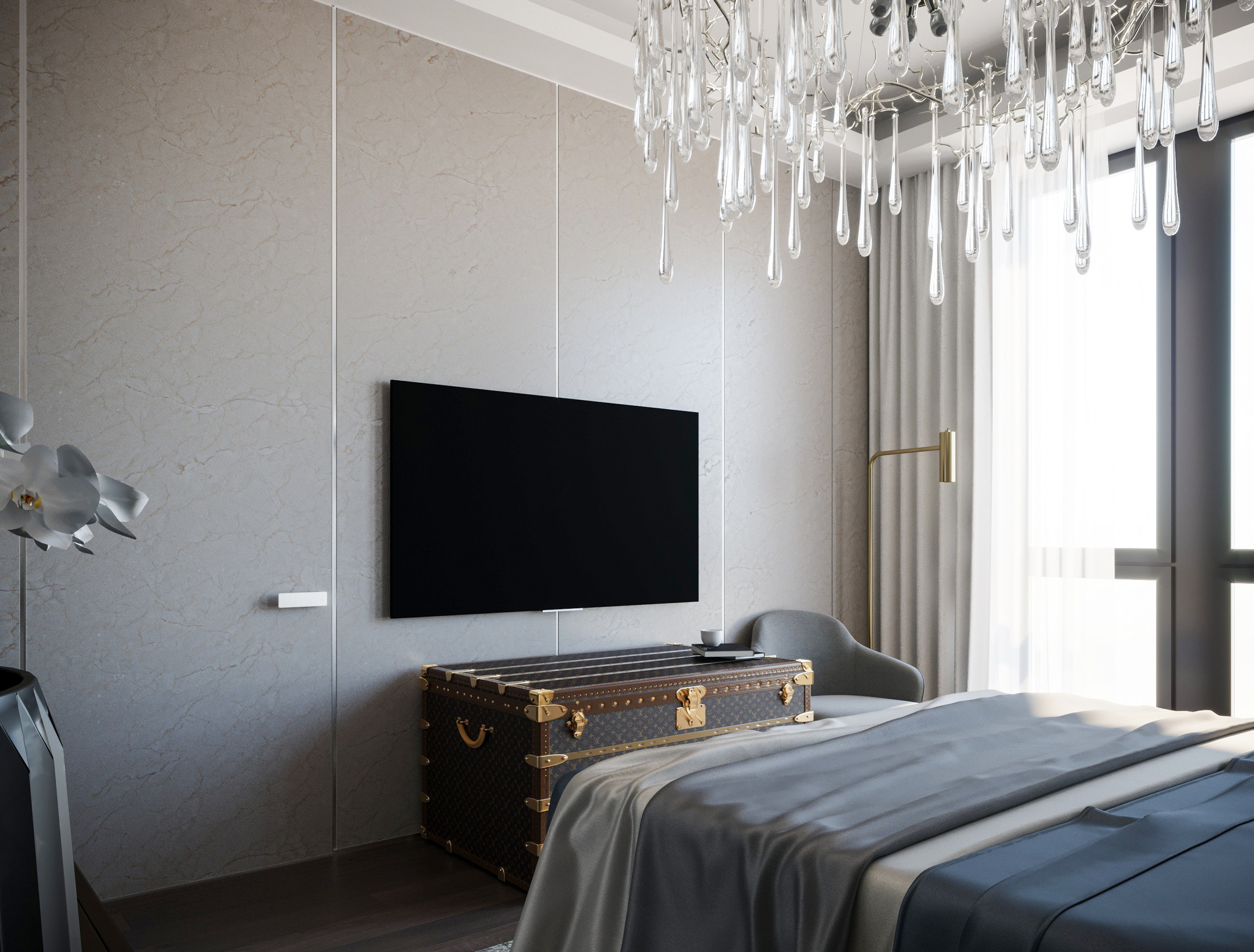 Квартира 138 кв. м. Москва, Ж.К. «Redside». Антон Пичкур — архитектор