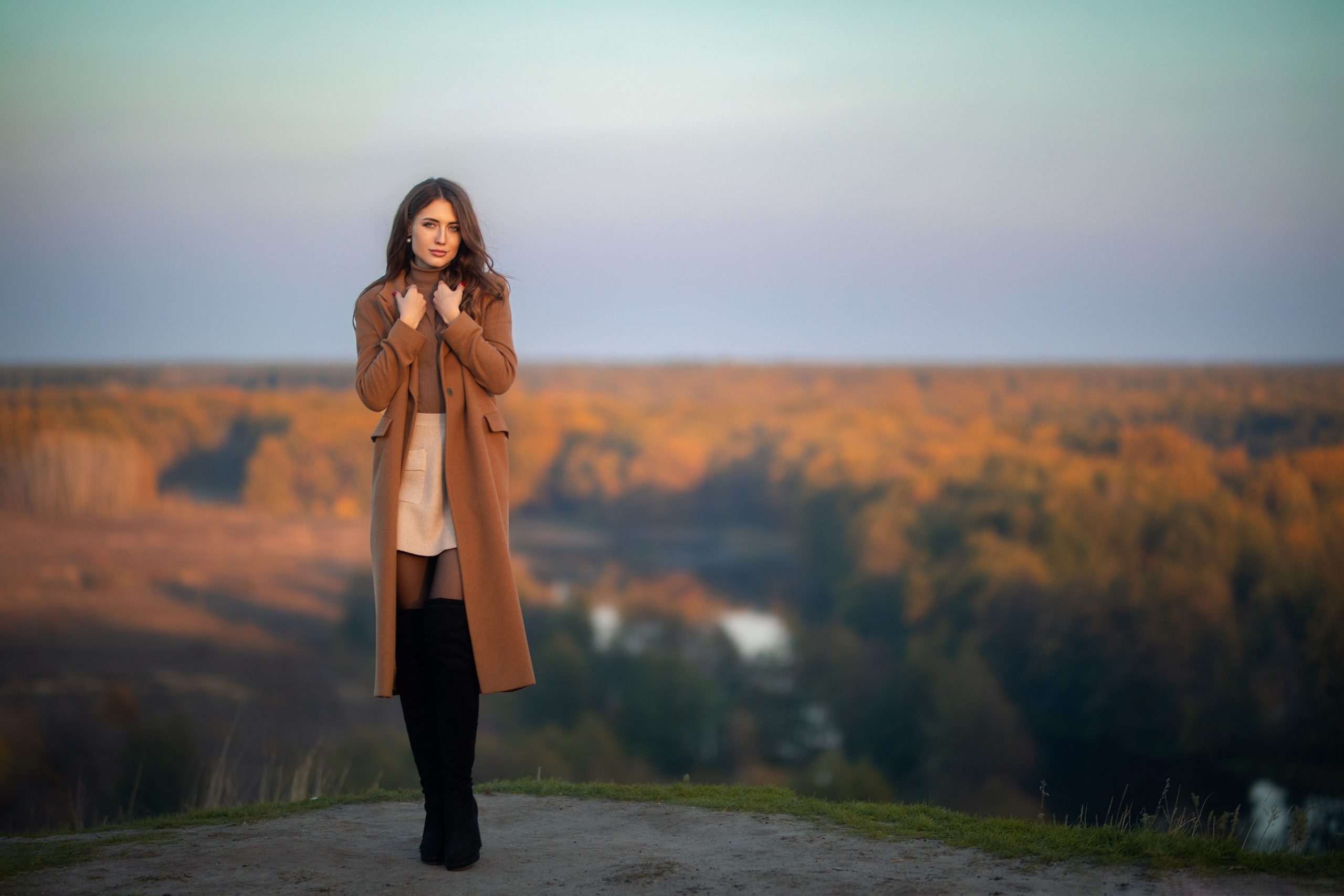 Осенняя съемка с Анастасией на природе в формате для «себя»