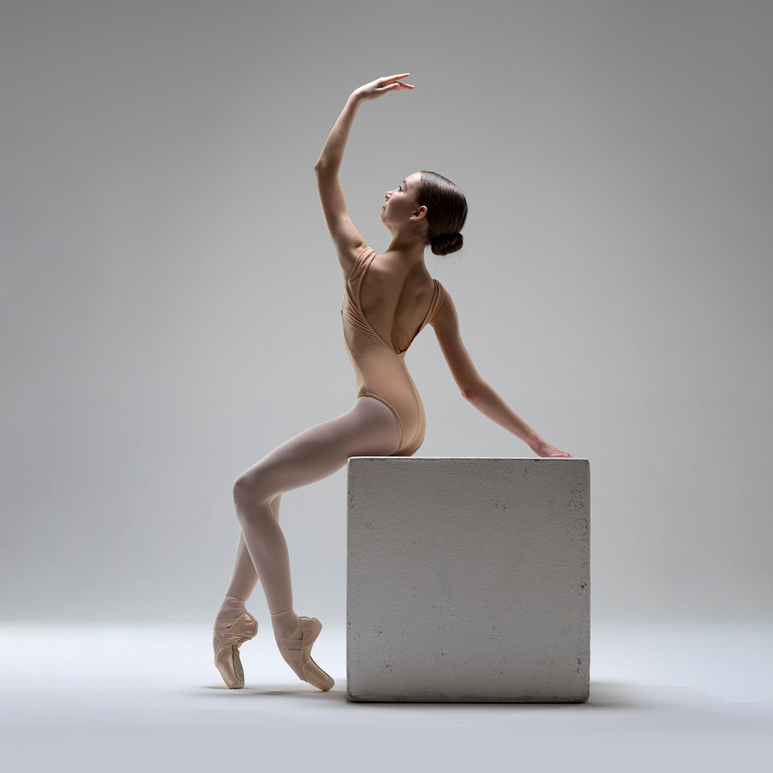 Балетная съёмка на белой циклораме и фонах. Балетный фотограф Алина Ханько — Душа Балета