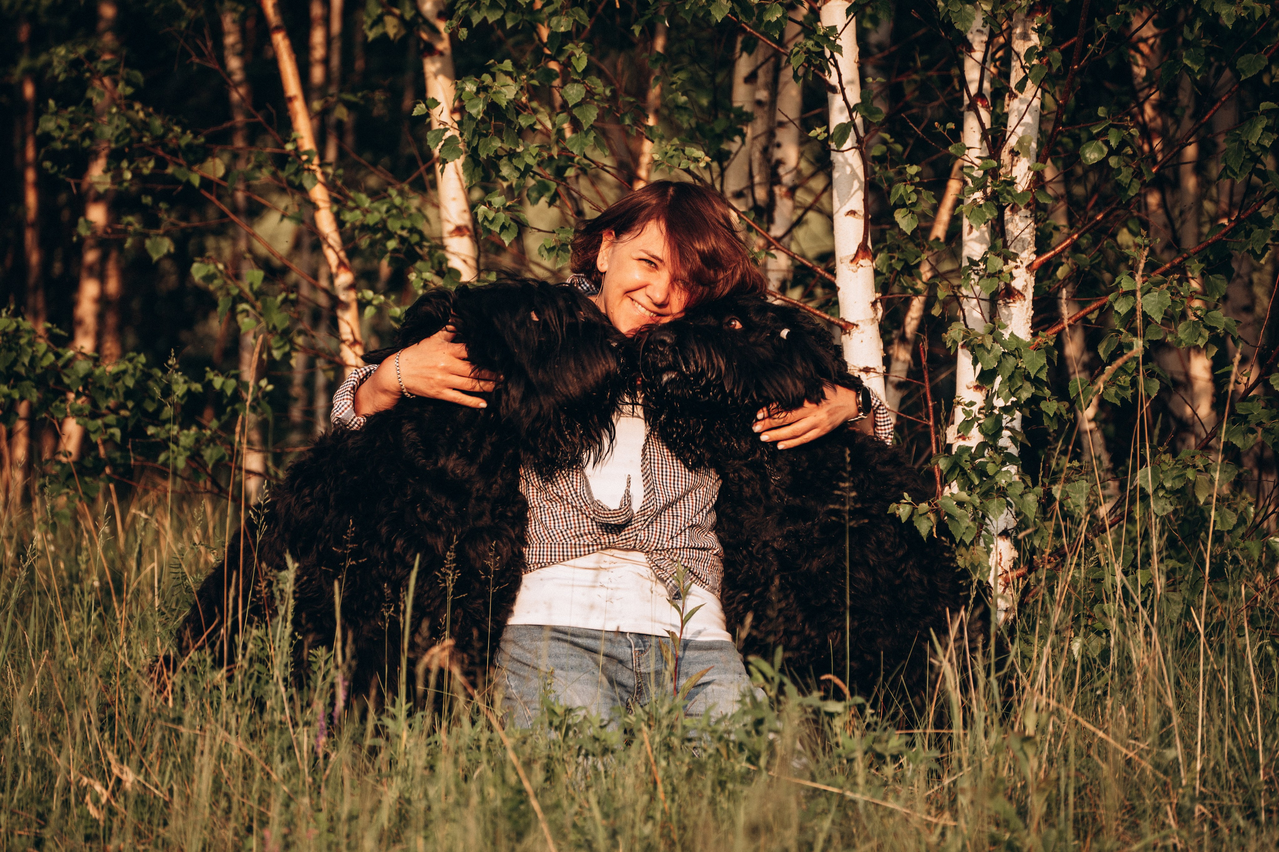 Лариса, Кира и Грэйс. Фотограф-анималист Анастасия Большакова
