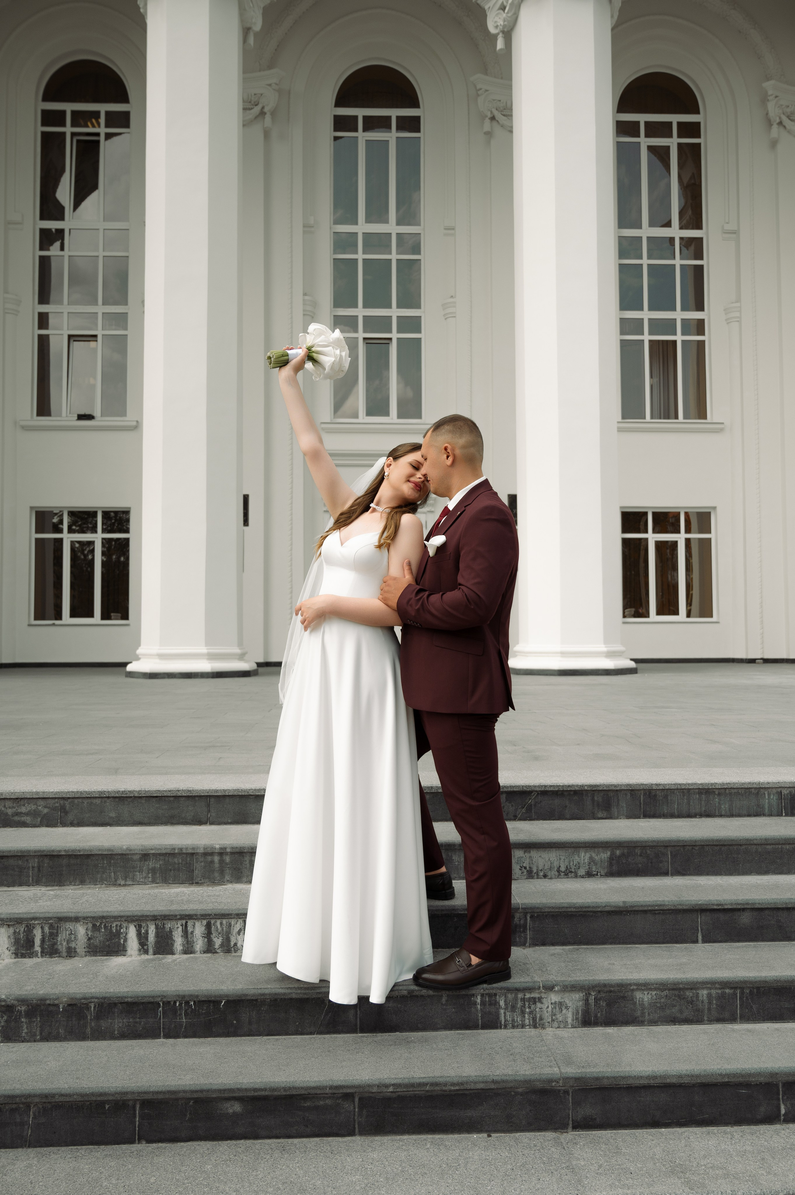 Загс (студия и прогулка). Свадебный и семейный фотограф в Краснодаре Алина Мельник