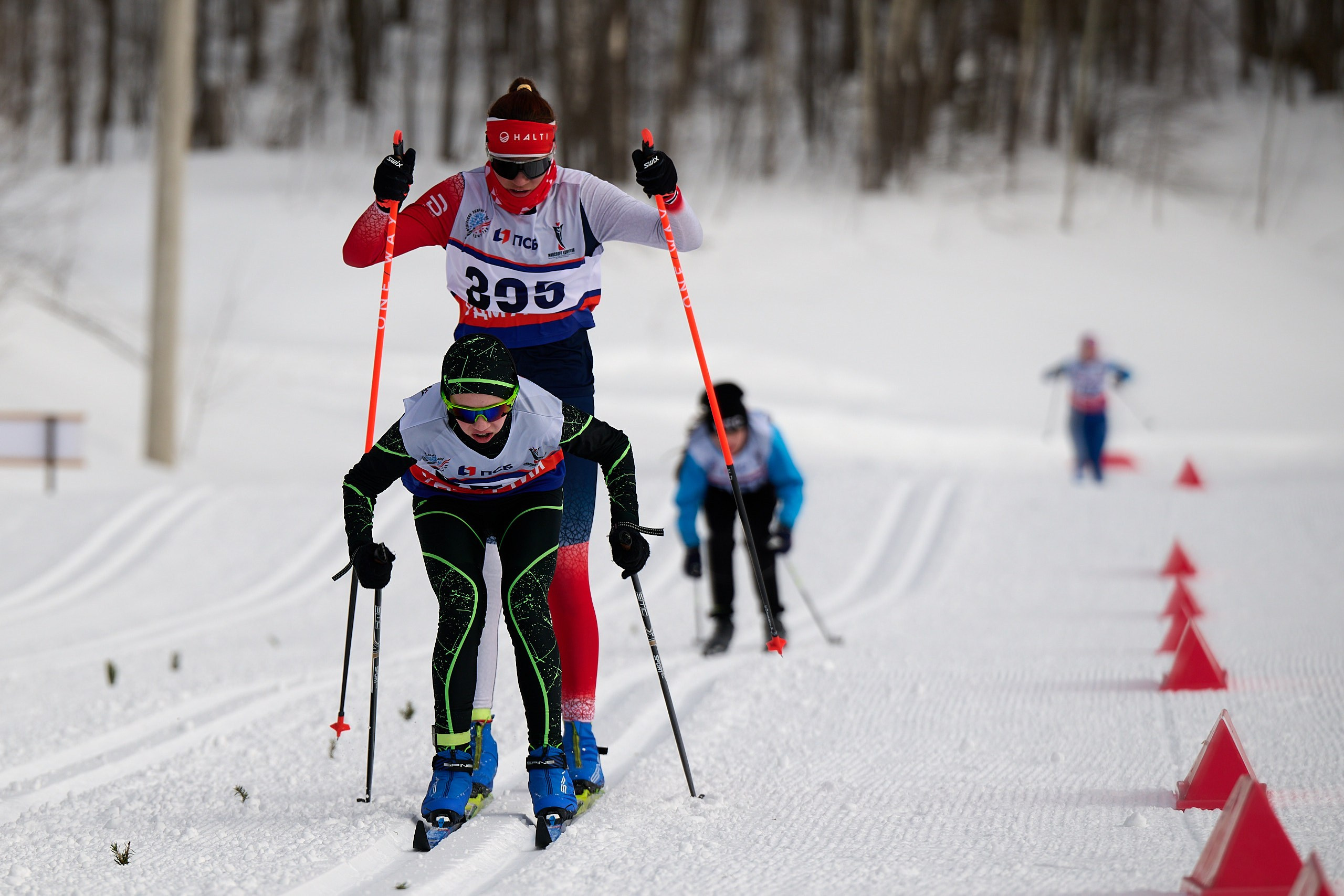 Всероссийские соревнования по лыжным гонкам «Пионерская правда». Ижевс. Спортивный репортажный фотограф в Ижевске Сергей Мерзляков