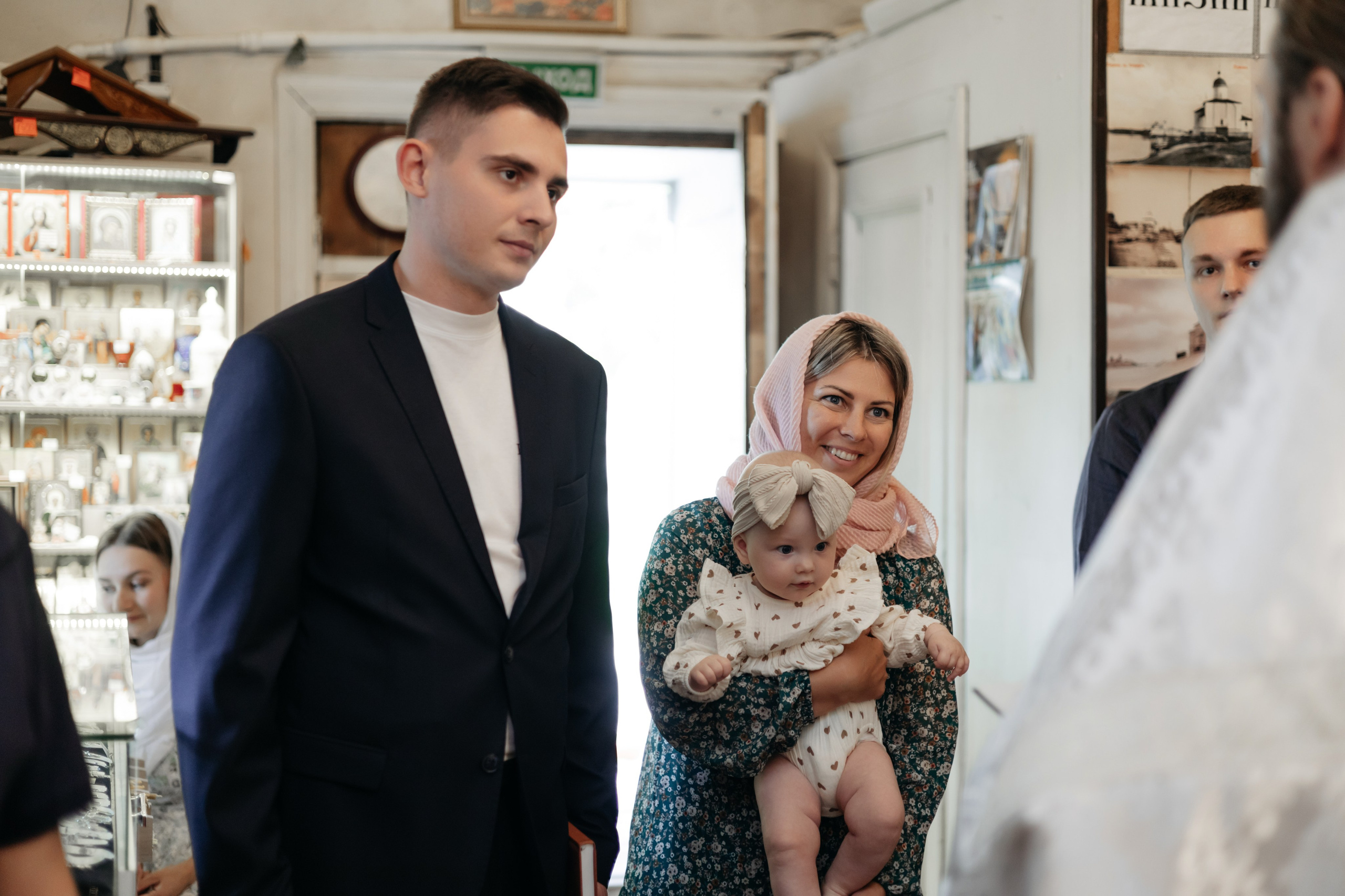 Крещение Виктории в Морском храме святителя Климента Римского. Свадебный фотограф в Пскове и Санкт-Петербурге | Анна Голикова