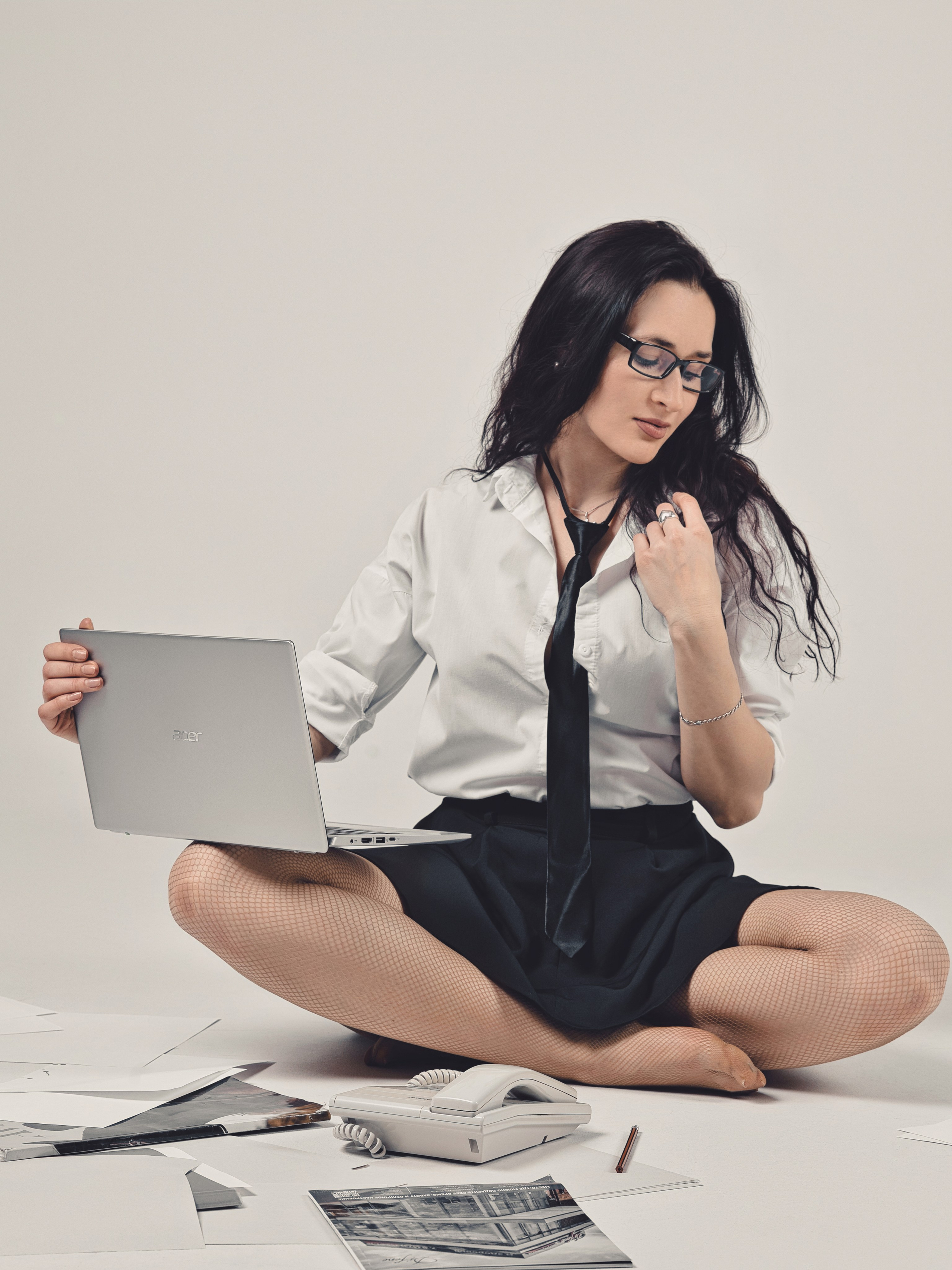 Секретарша. Фотограф Денис Кривопусков