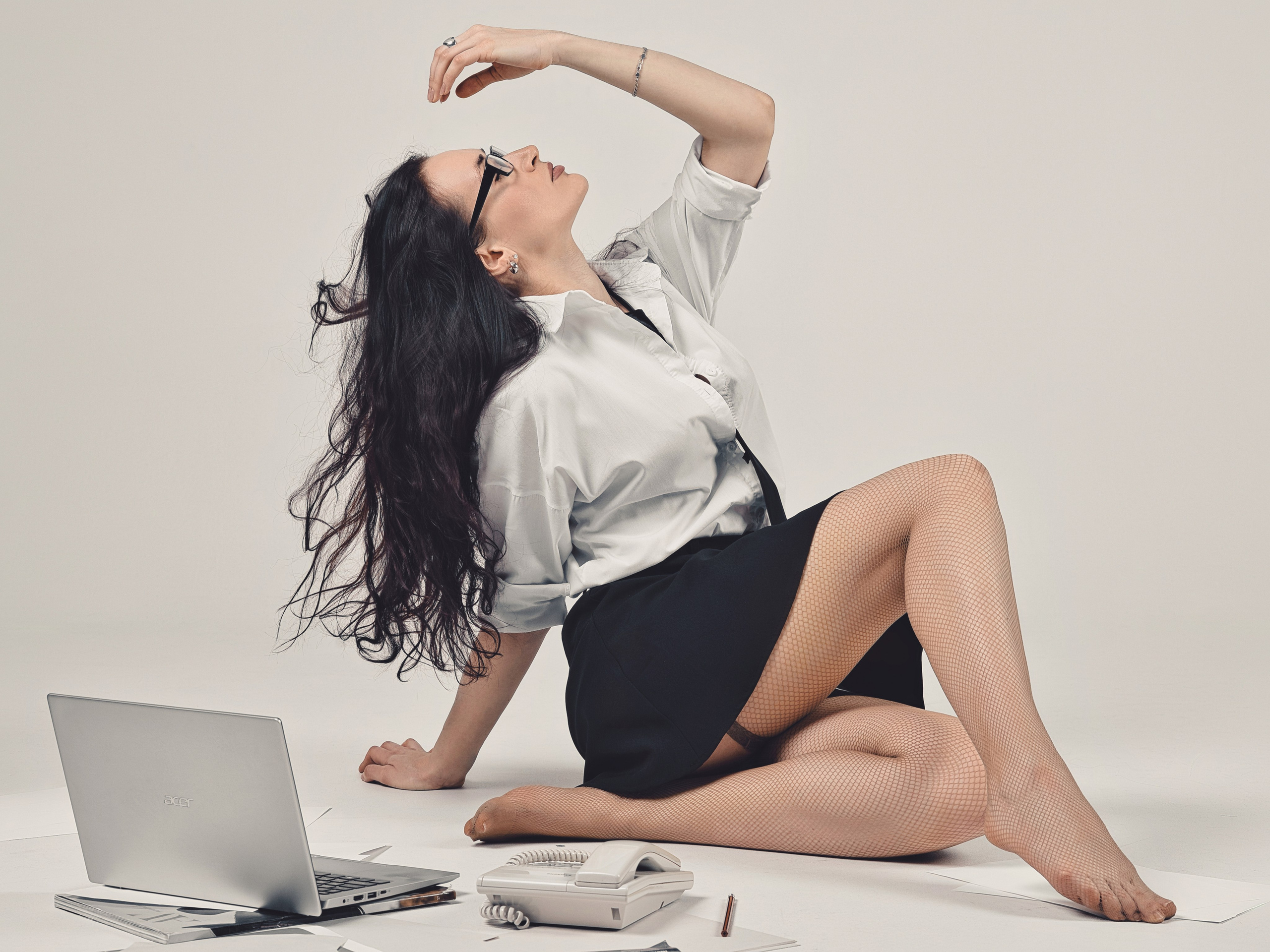 Секретарша. Фотограф Денис Кривопусков