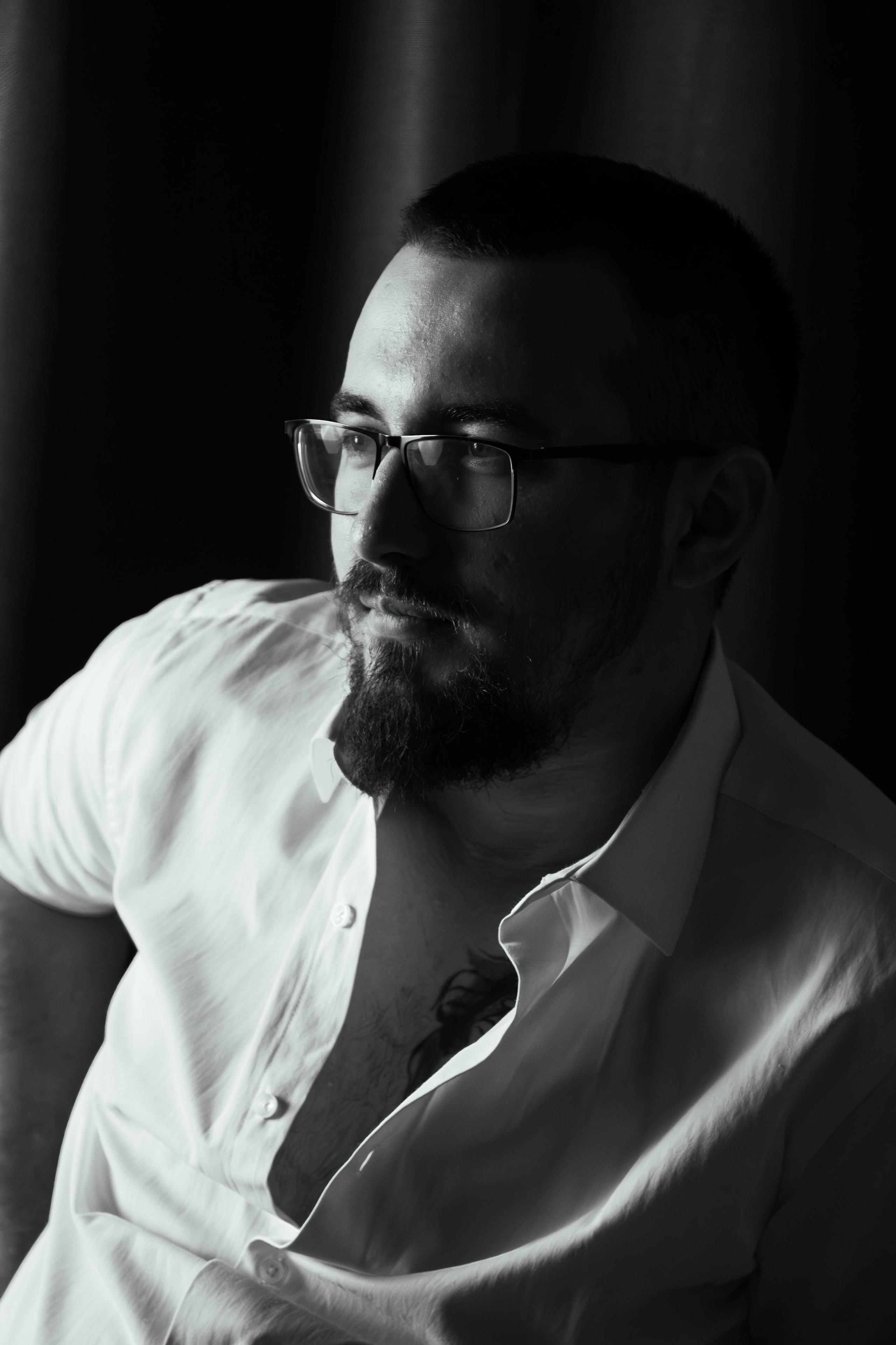 Мужской портрет. Фотограф Елизавета Хамович Омск