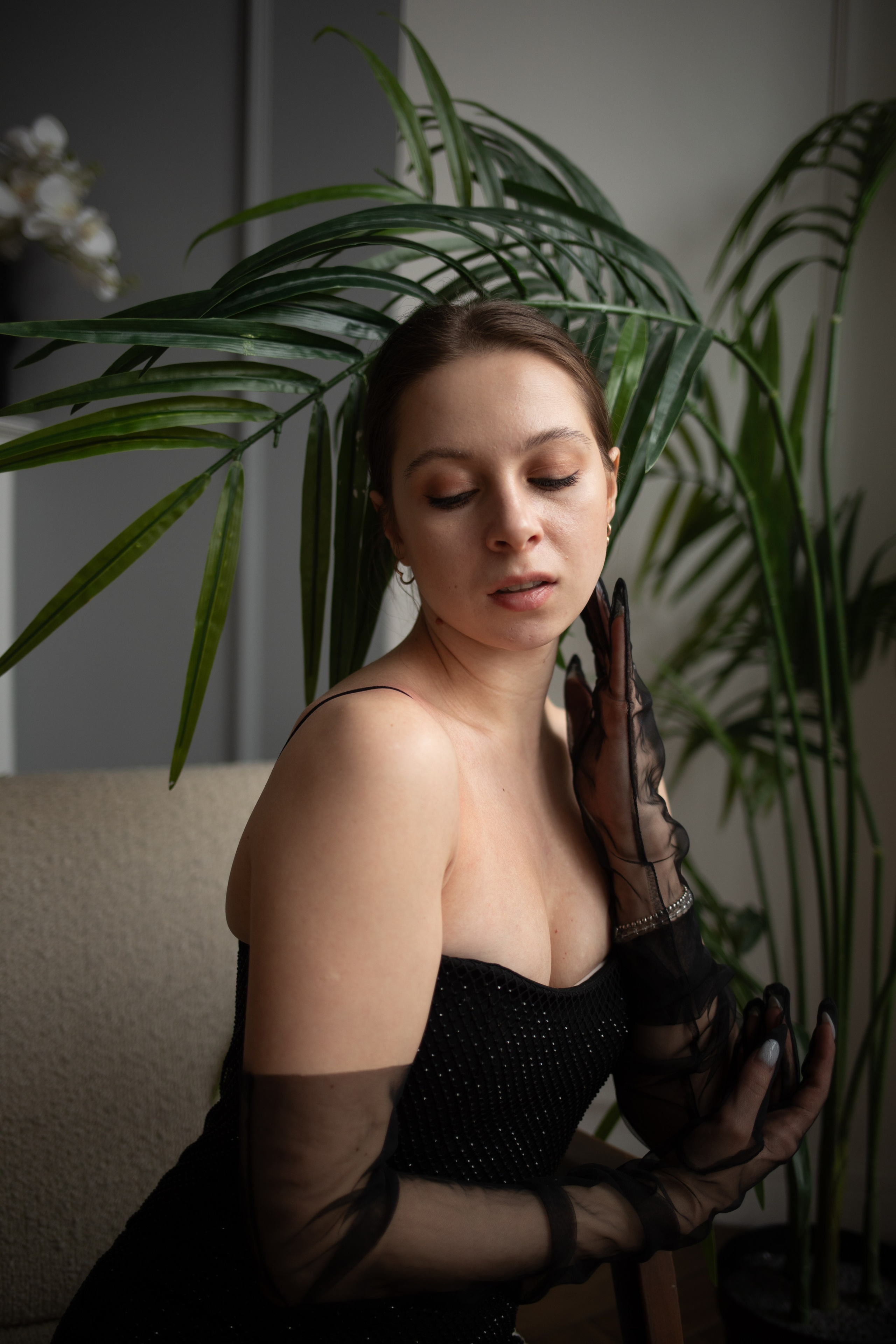 Женские портреты в студии. Фотограф Санкт-Петербург Всеволожск Мария Наскидашвили