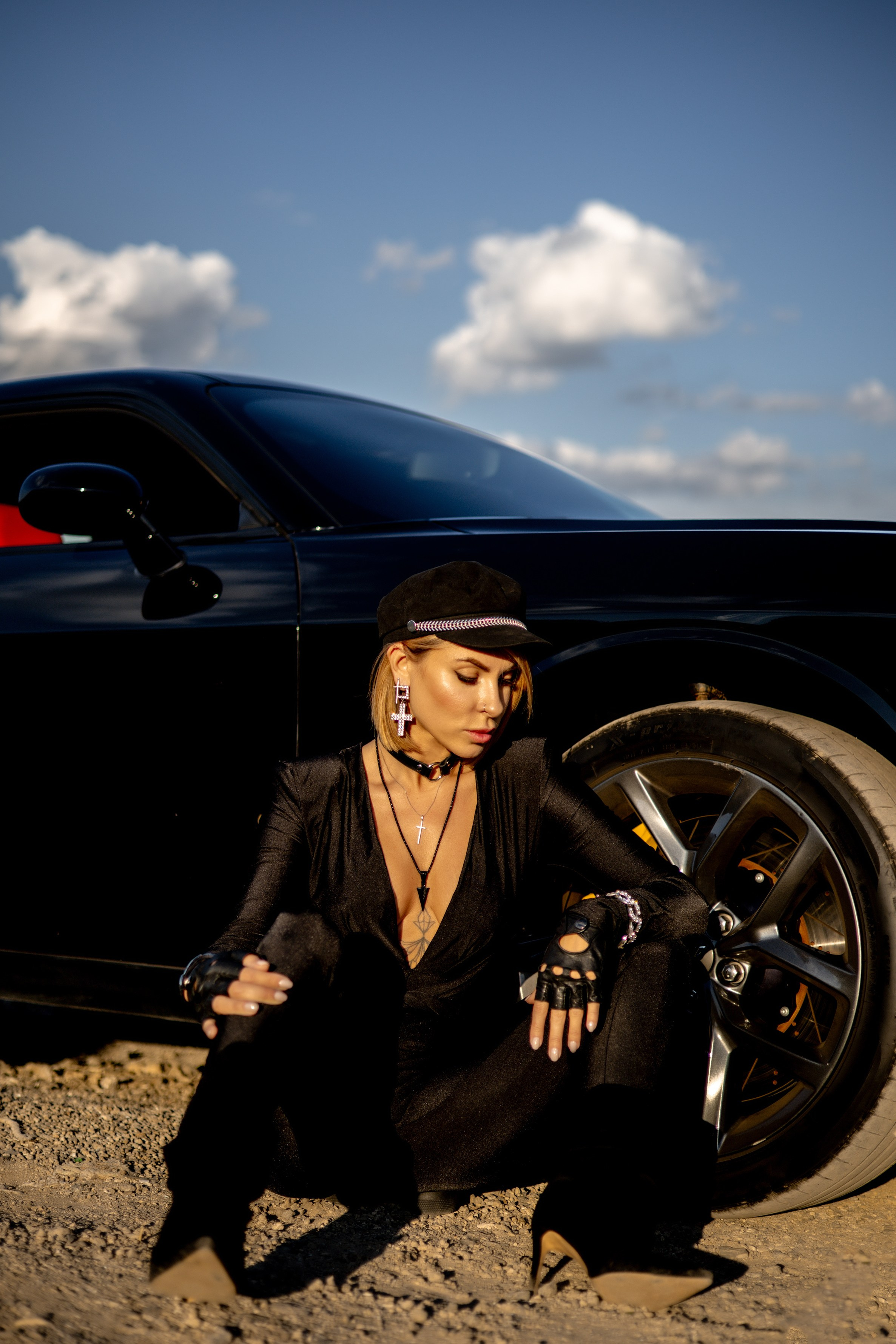 Съемки на улице. Анна Злищева