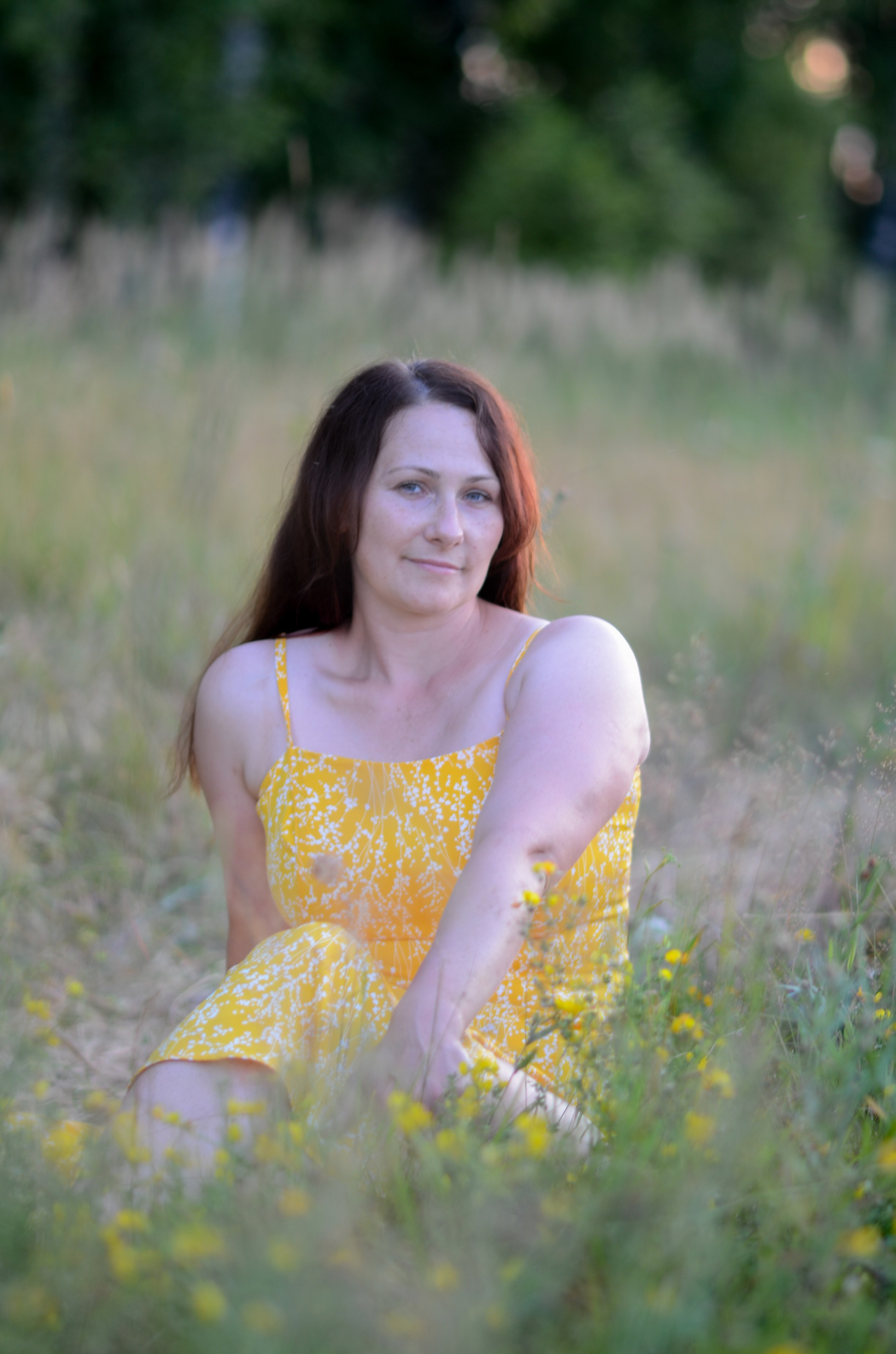 Летняя в поле. Семейный фотограф г. Москва