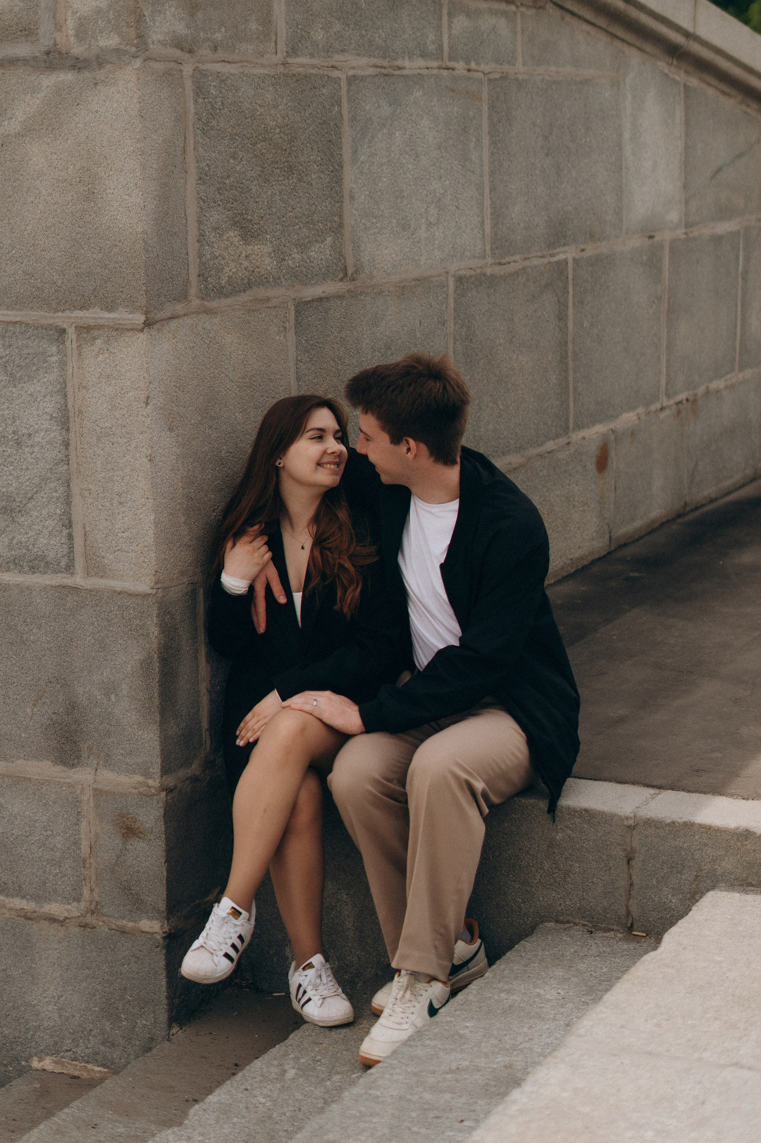 Юля и Даня | Прогулка по улицам Москвы. Фотограф Москва Виктория-Антуанетта