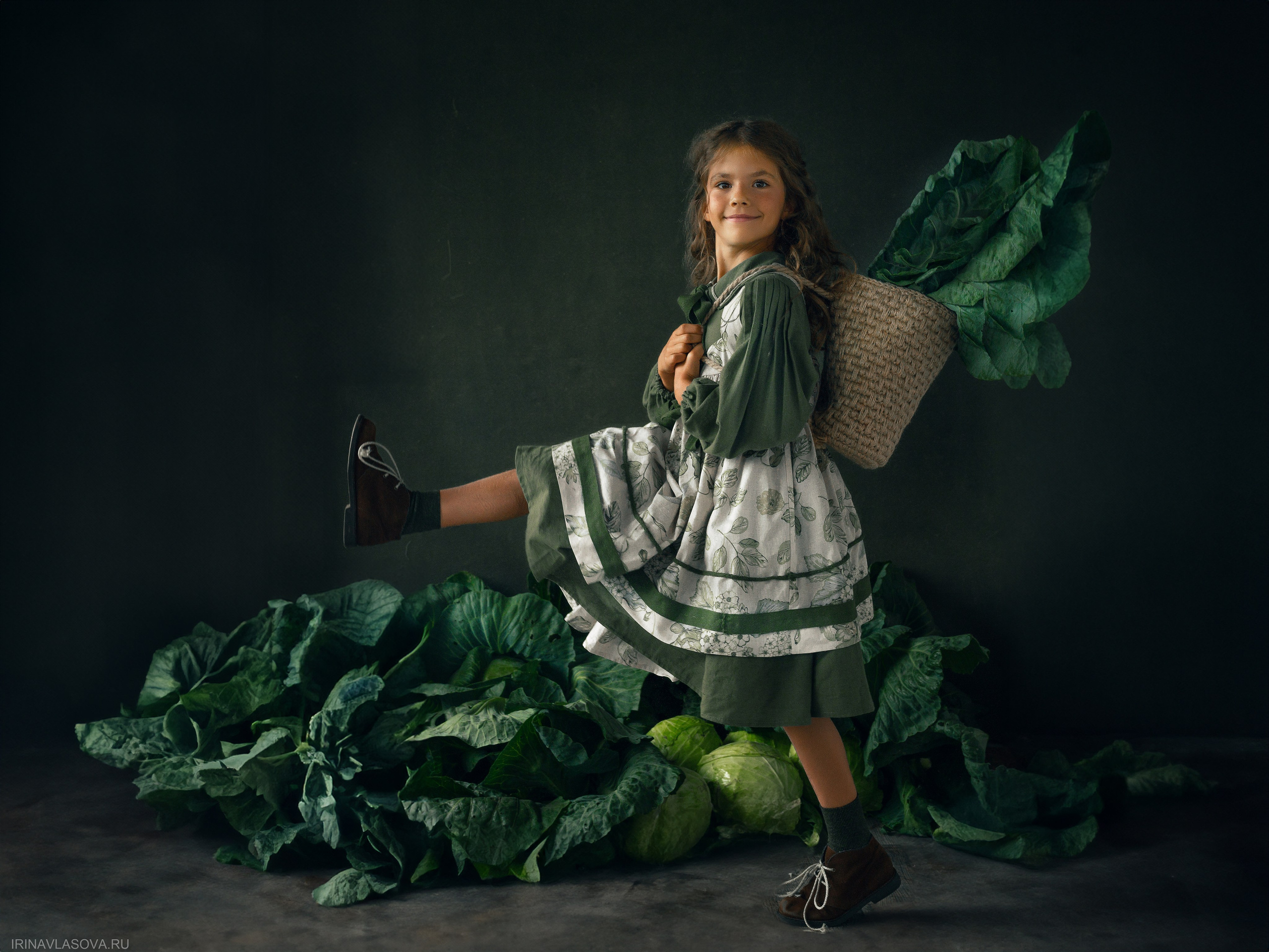 Девичий портрет маленькие артисты (дети 4-8 лет). Спортивный и портретный фотограф