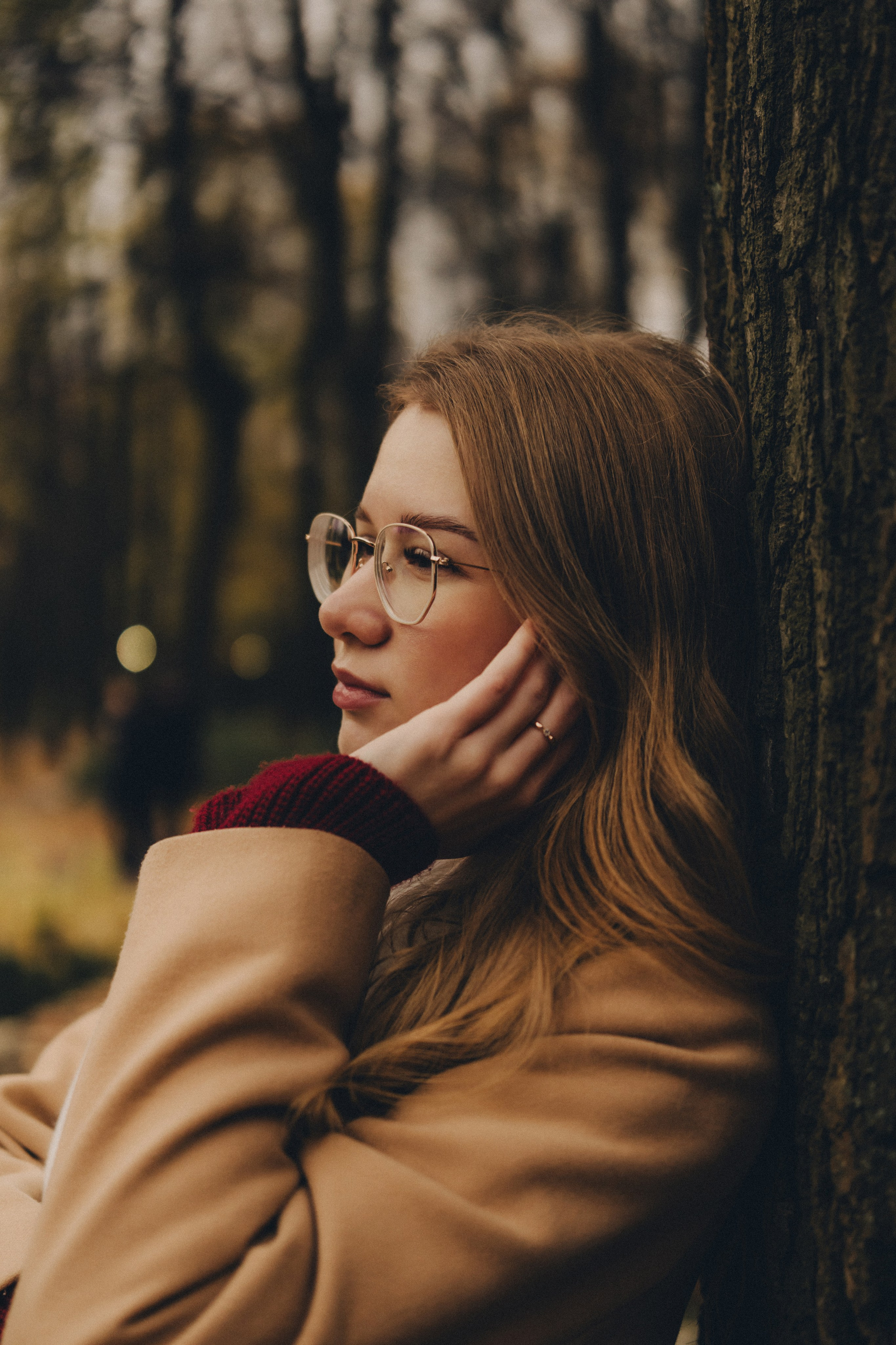 Ирина | осенняя фотосессия Нескучный сад. Портретный фотограф Москва