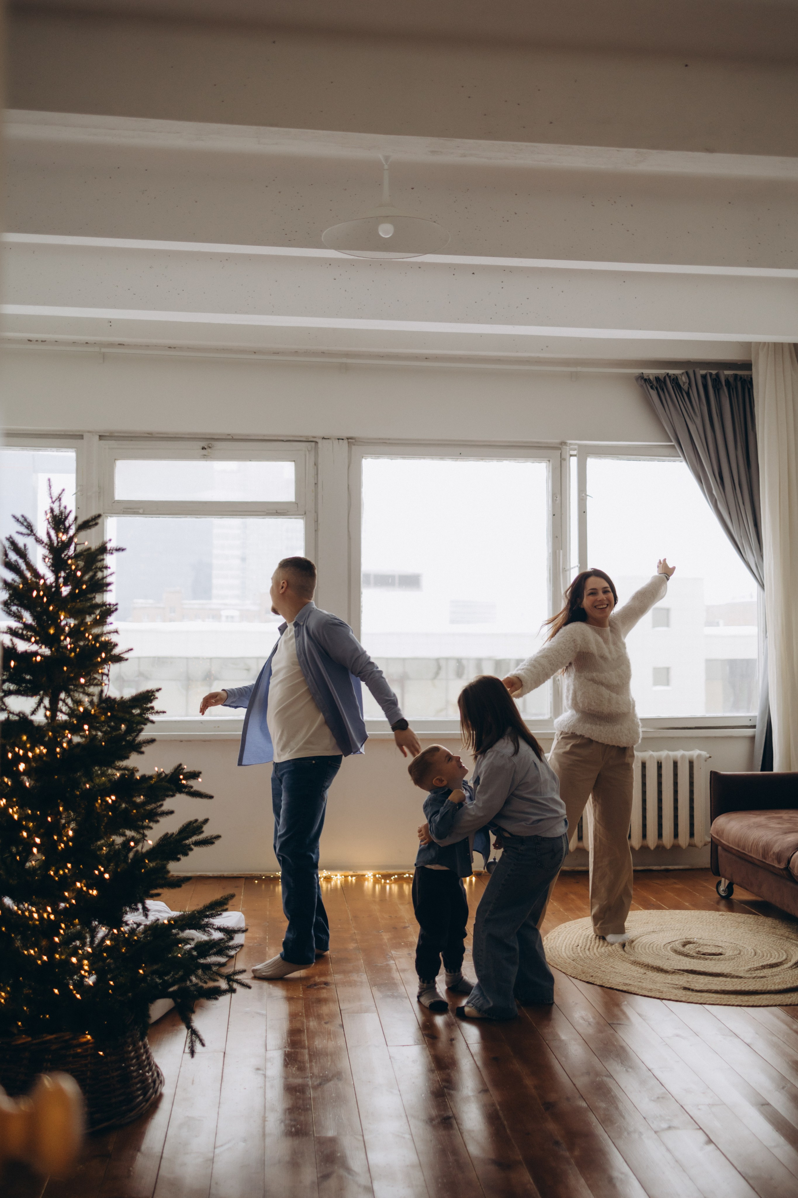 Новогодние. Семейный фотограф и видеограф Наумова Анна